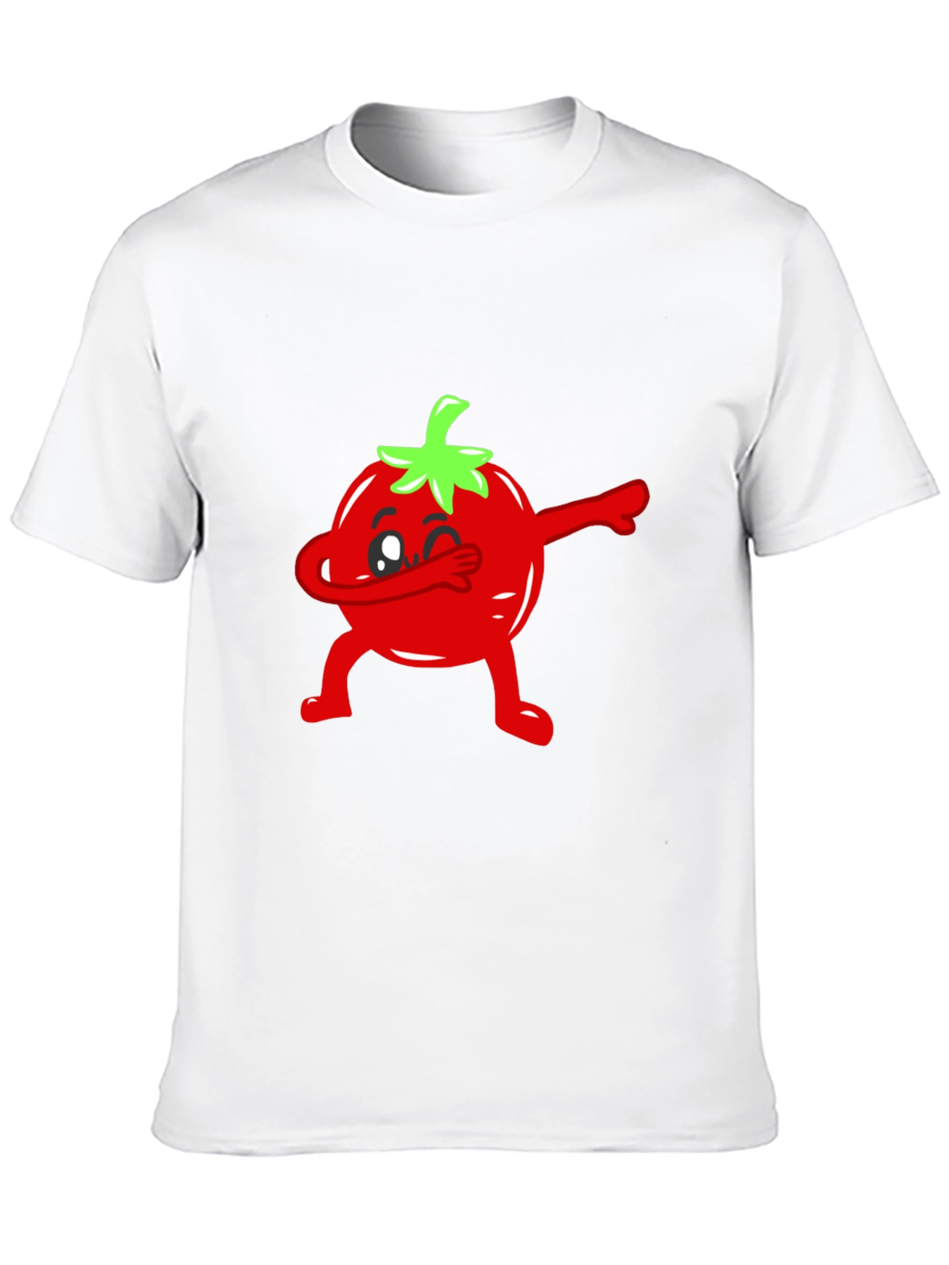 Dabbing Tomato Graphic Tee - Funny Food T-Shirt - 10
