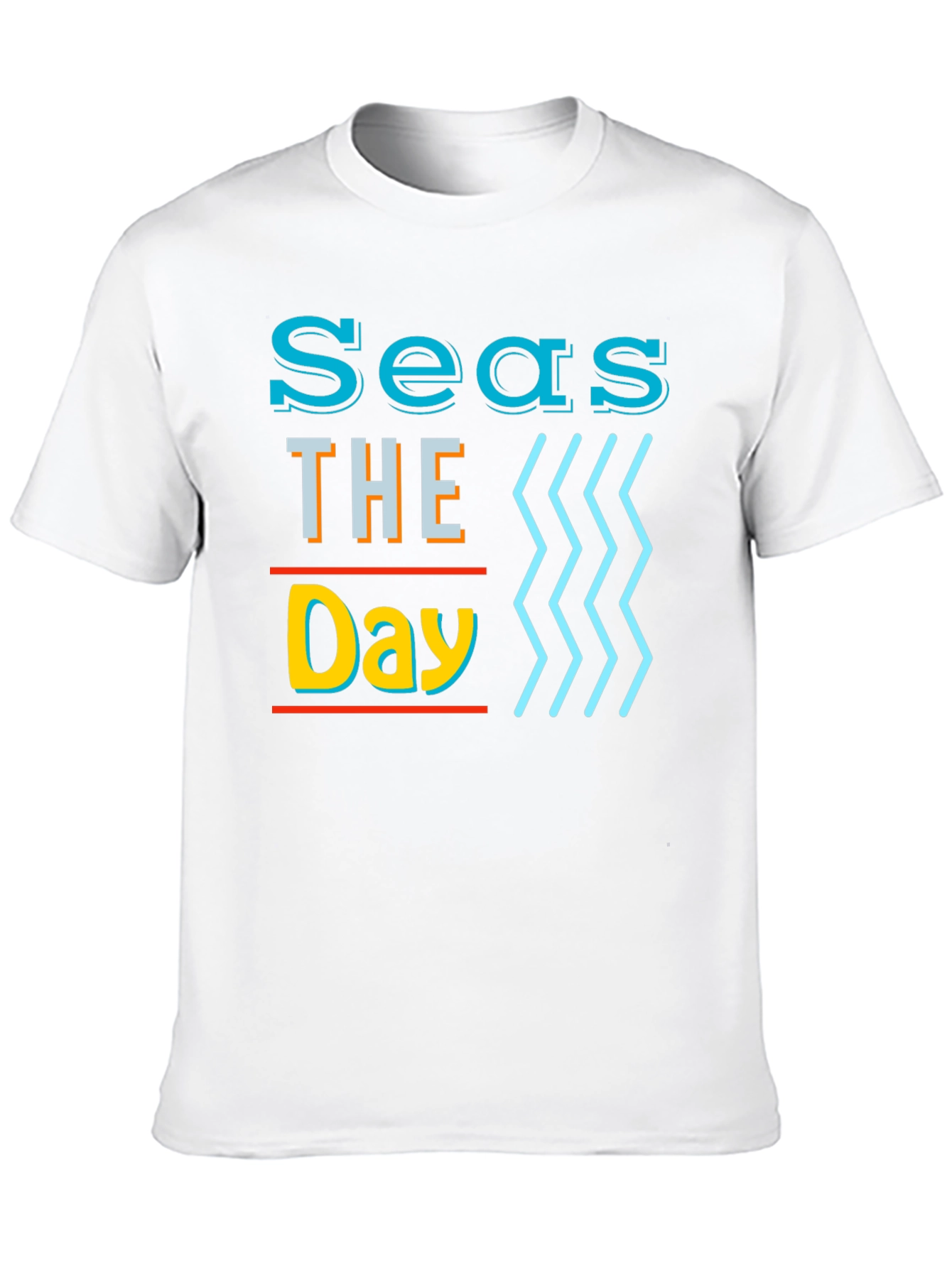 Seas The Day Graphic T-Shirt - 10