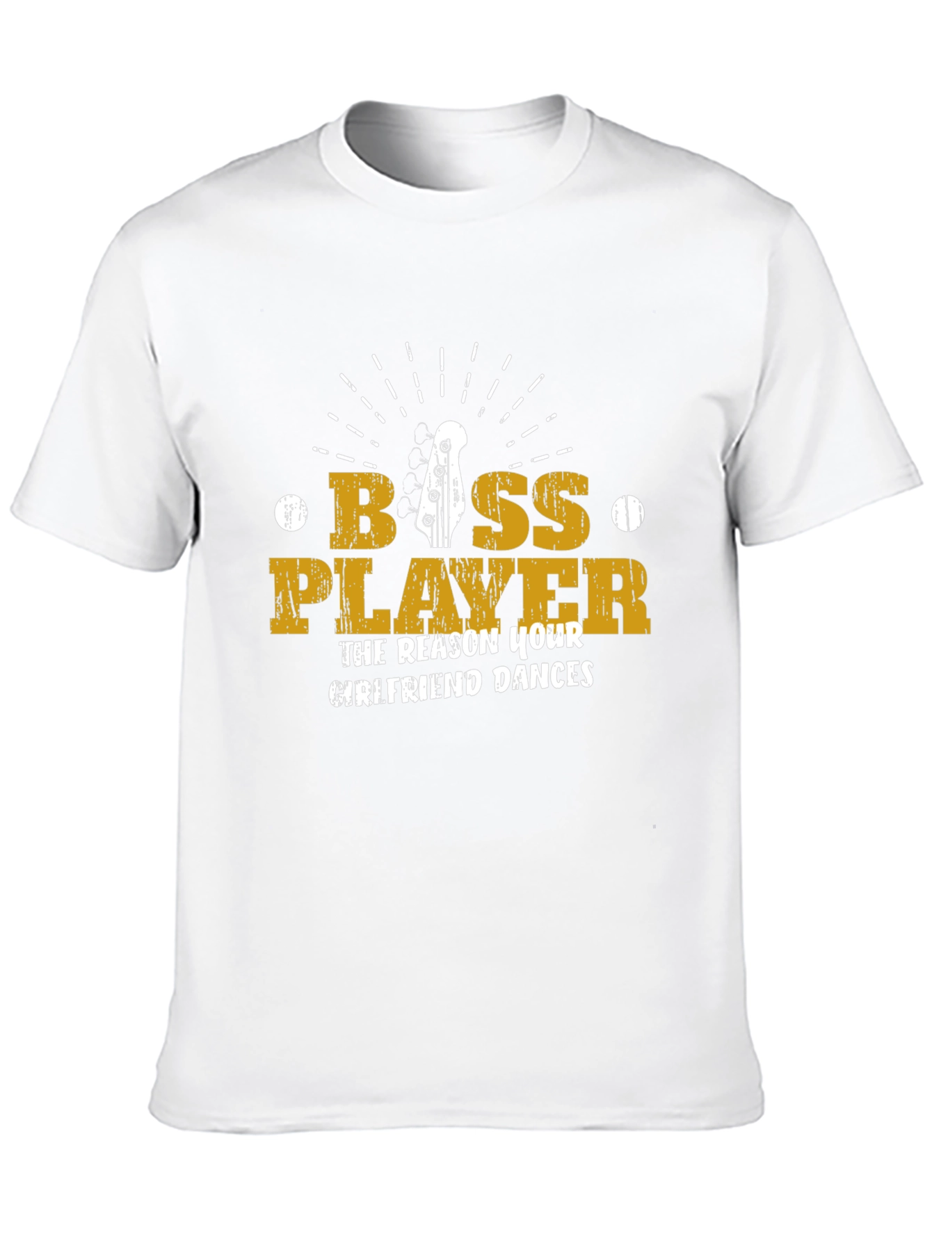 Black Bass Player T-Shirt - The Reason Your Girlfriend Dances! view 10