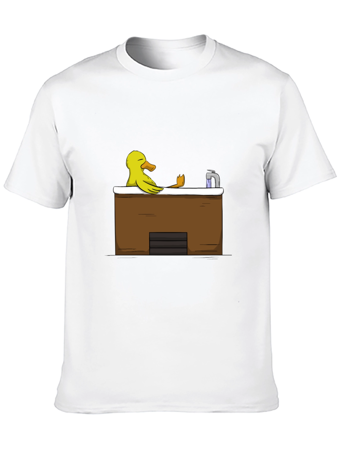Black Duck in Tub Black T-Shirt view 10