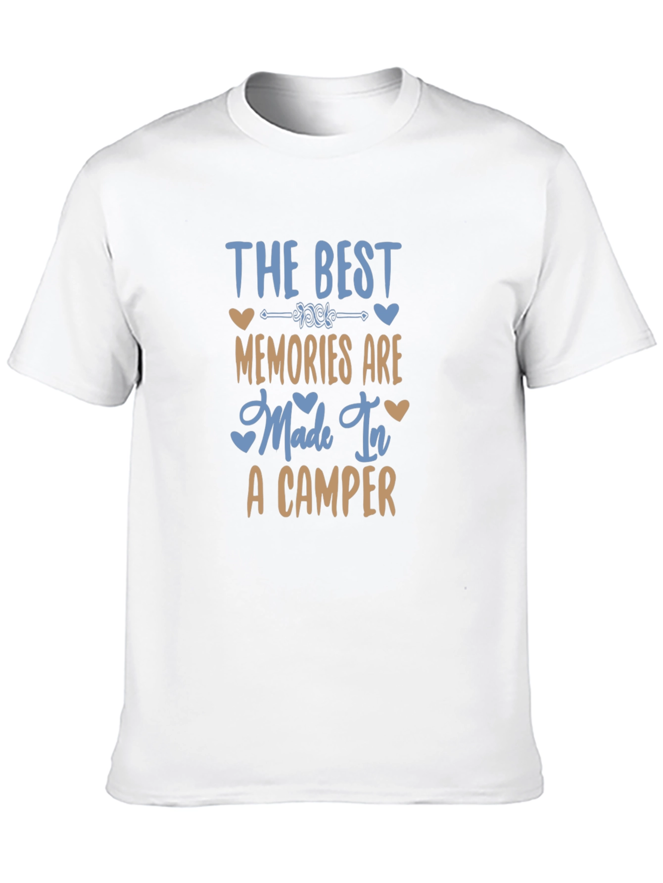 Black Best Memories Camper T-Shirt view 10