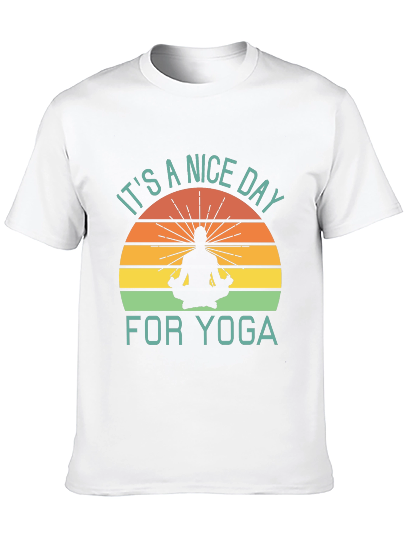 Black Yoga Day T-Shirt view 10