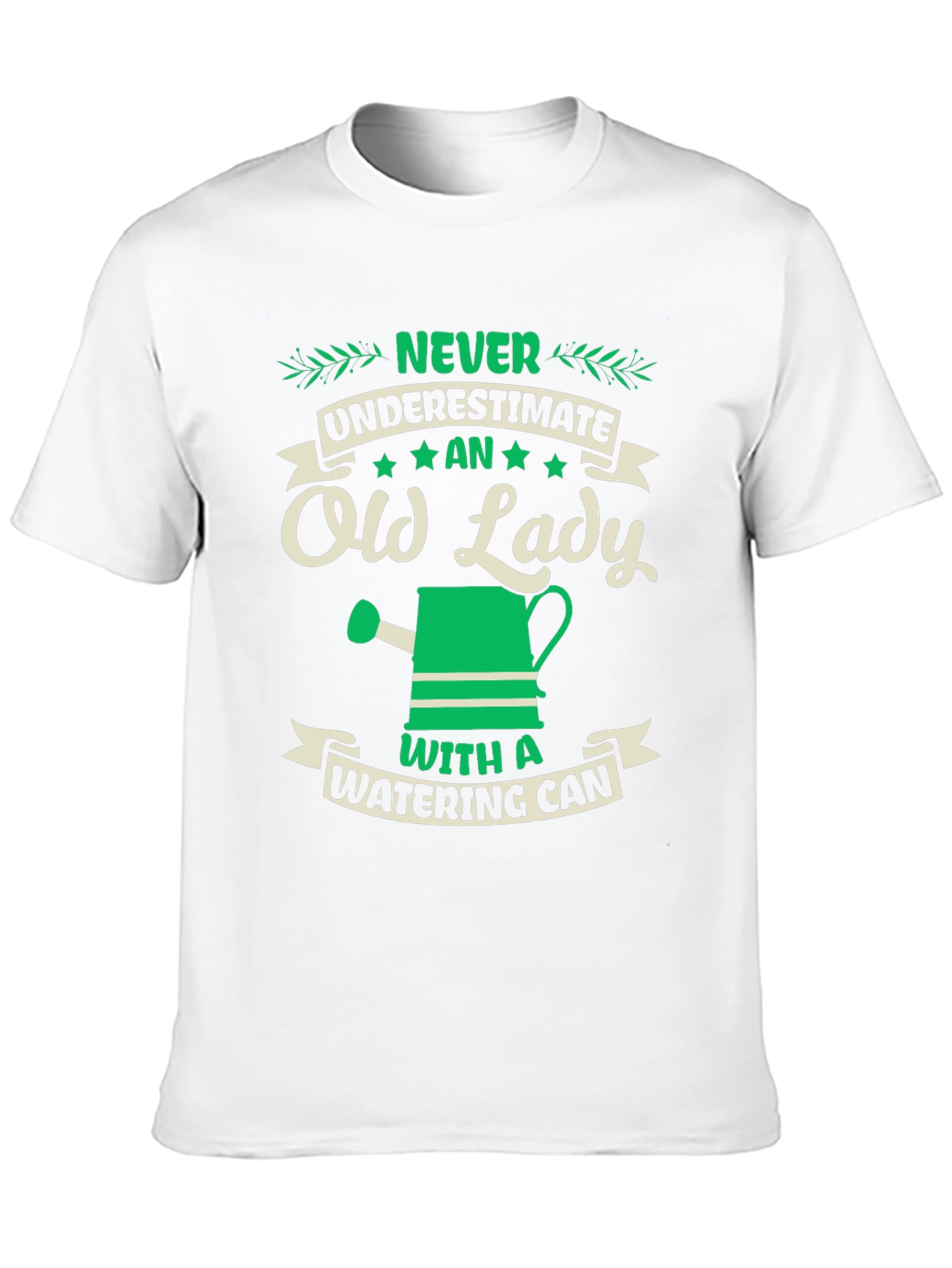 Black Never Underestimate Old Lady T-Shirt view 10