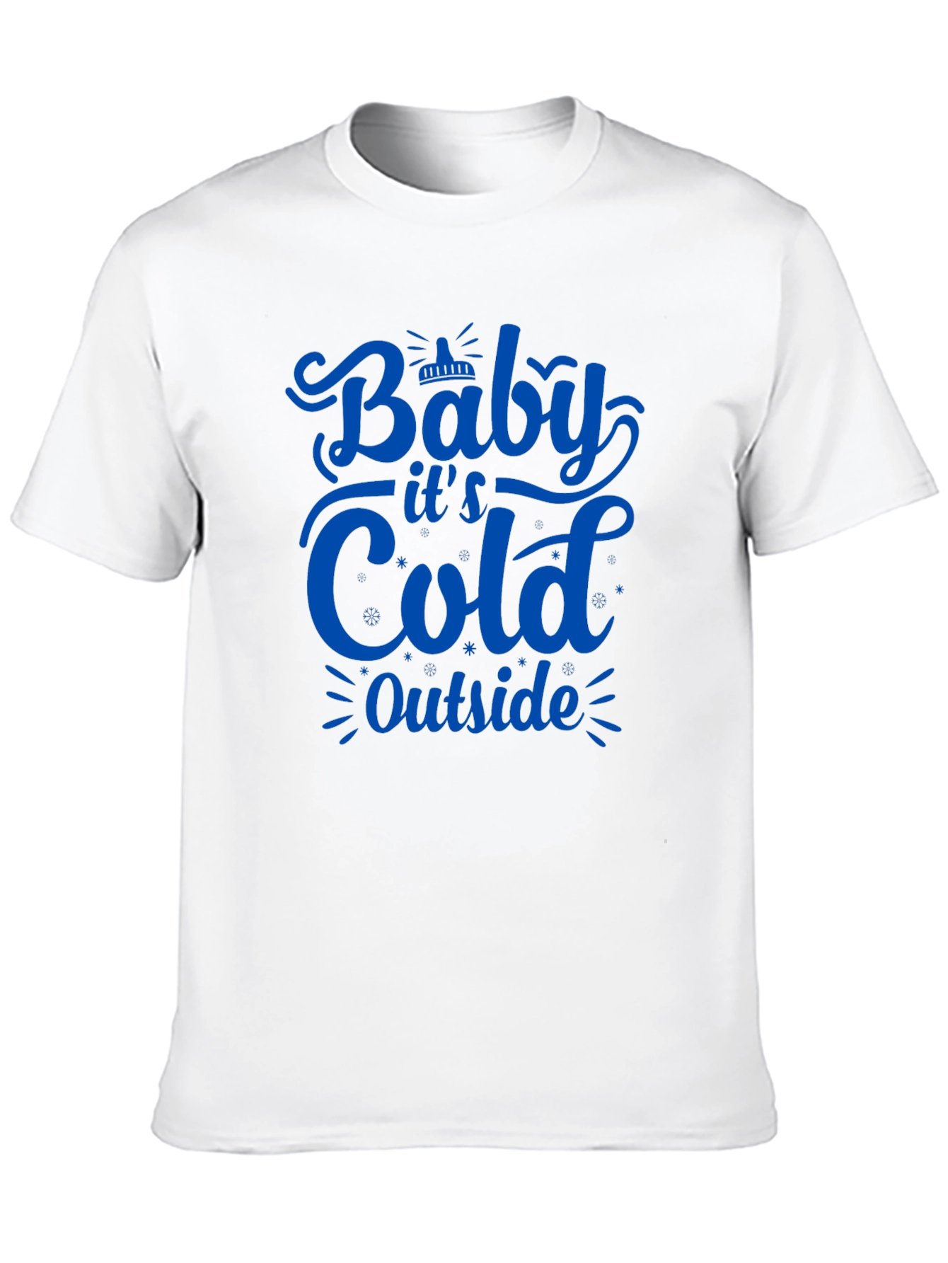 Black Baby It's Cold Outside T-Shirt view 10