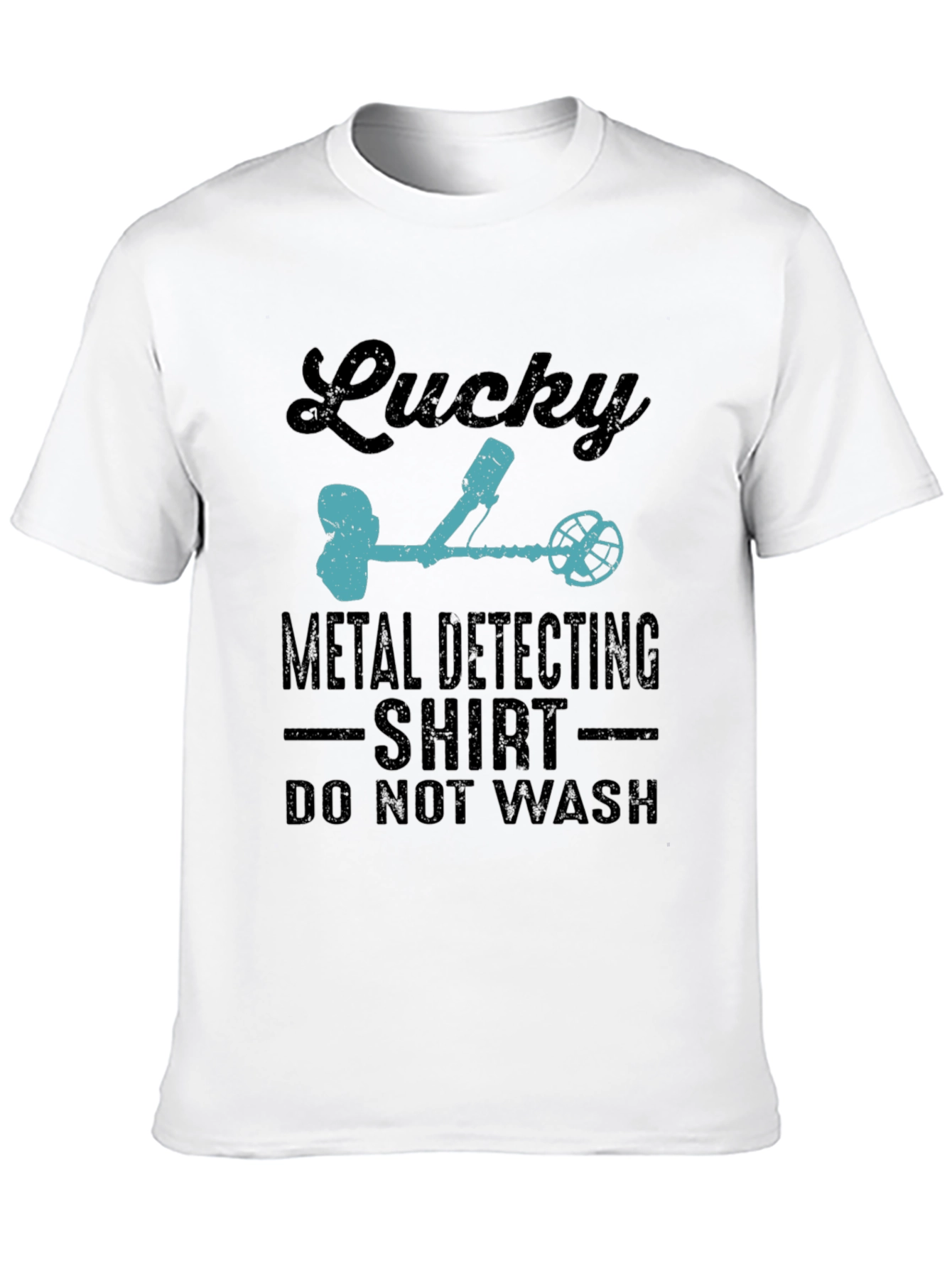 Lucky Metal Detecting Shirt - Novelty Detectorist Tee - 10