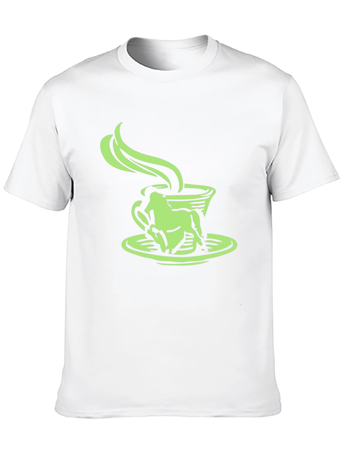 Black Frog in a Coffee Cup Graphic Tee view 10