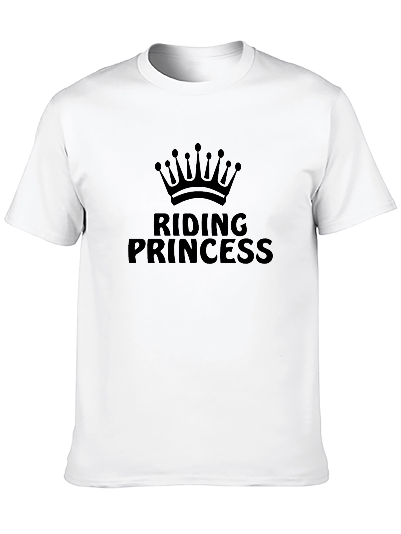 Black Riding Princess Black T-Shirt view 10
