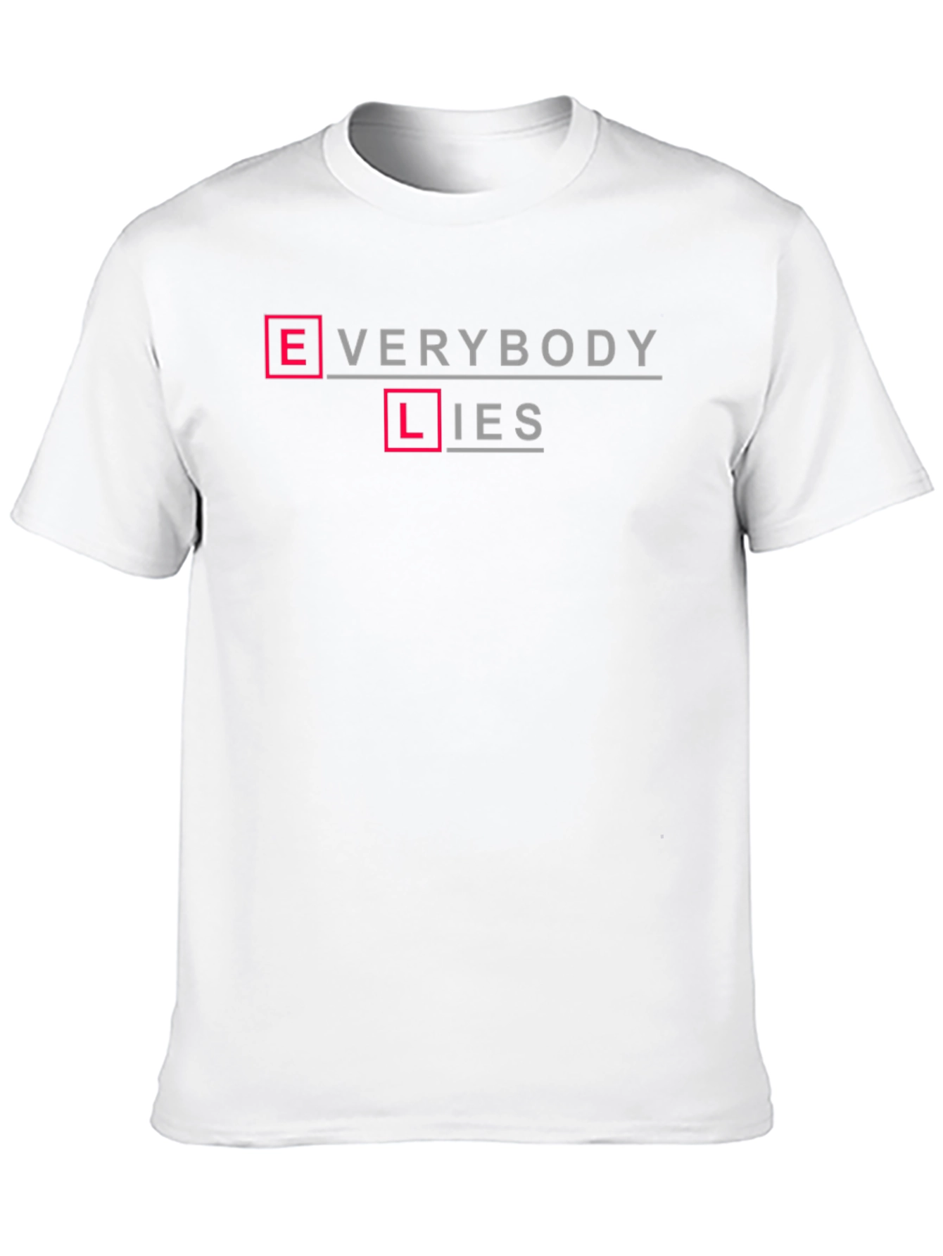 Black Everybody Lies Graphic Tee view 10
