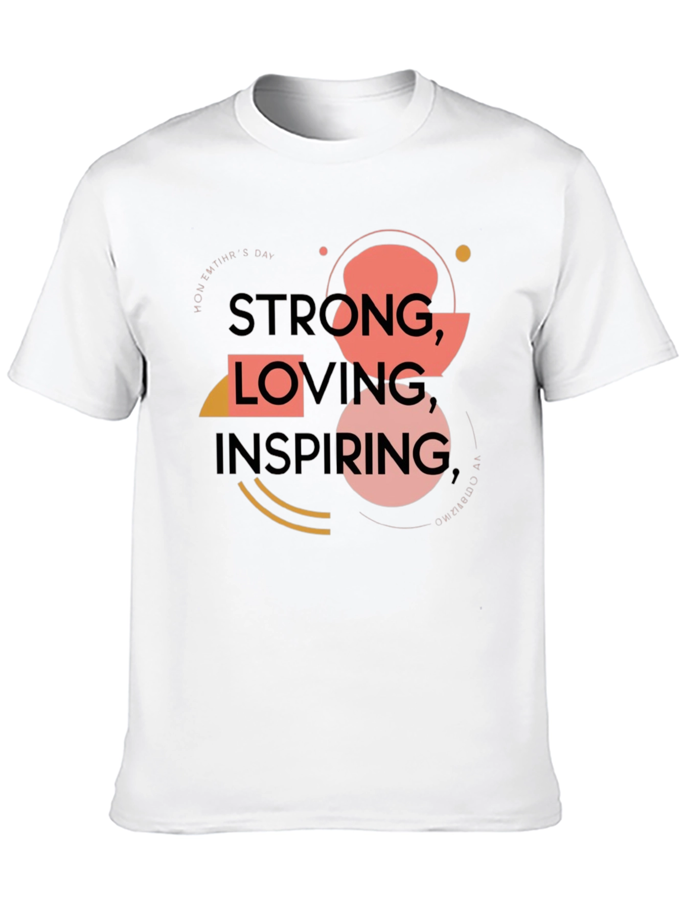 Black Strong, Loving, Inspiring T-Shirt view 10