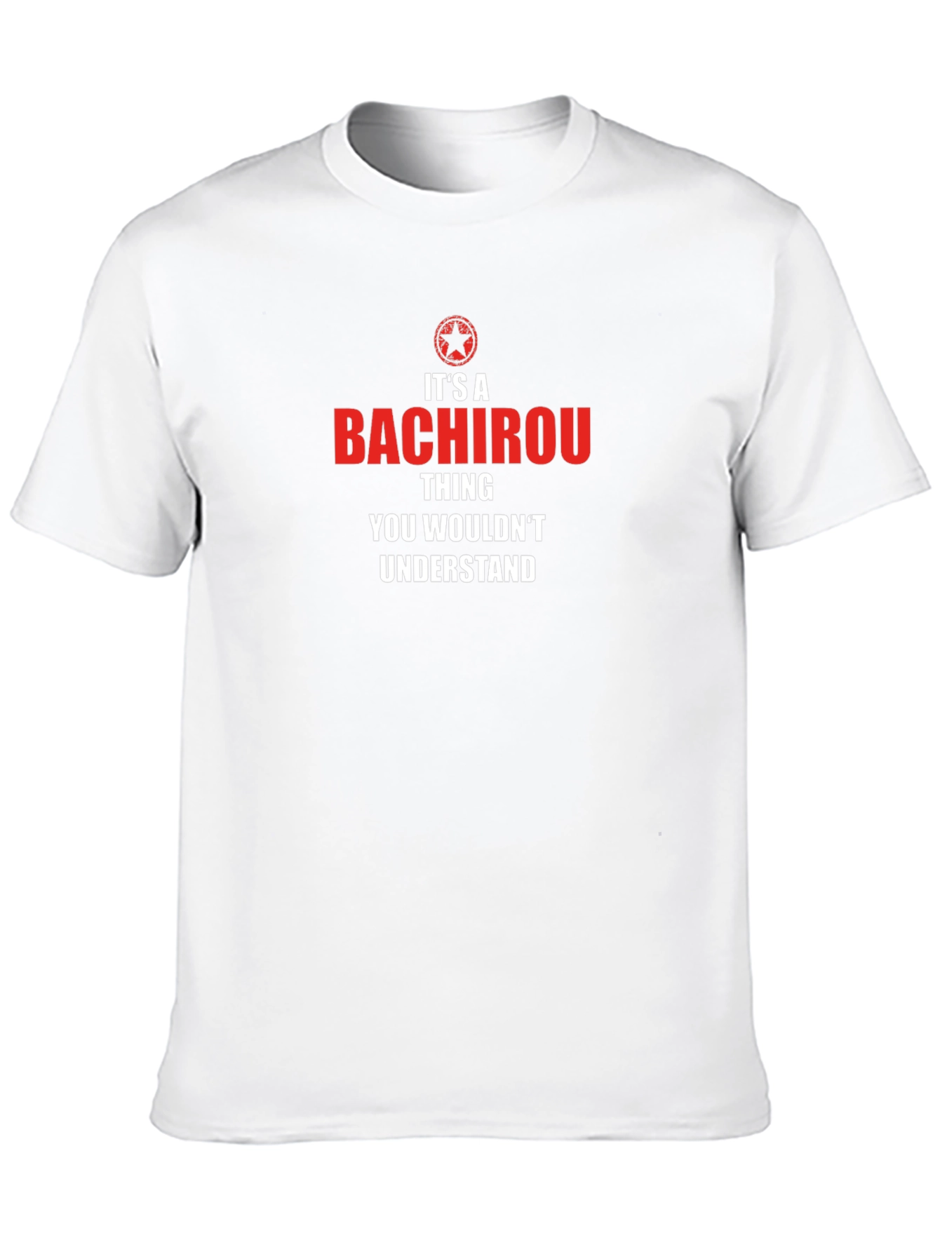 Black It's A Bachirou Thing T-Shirt view 10
