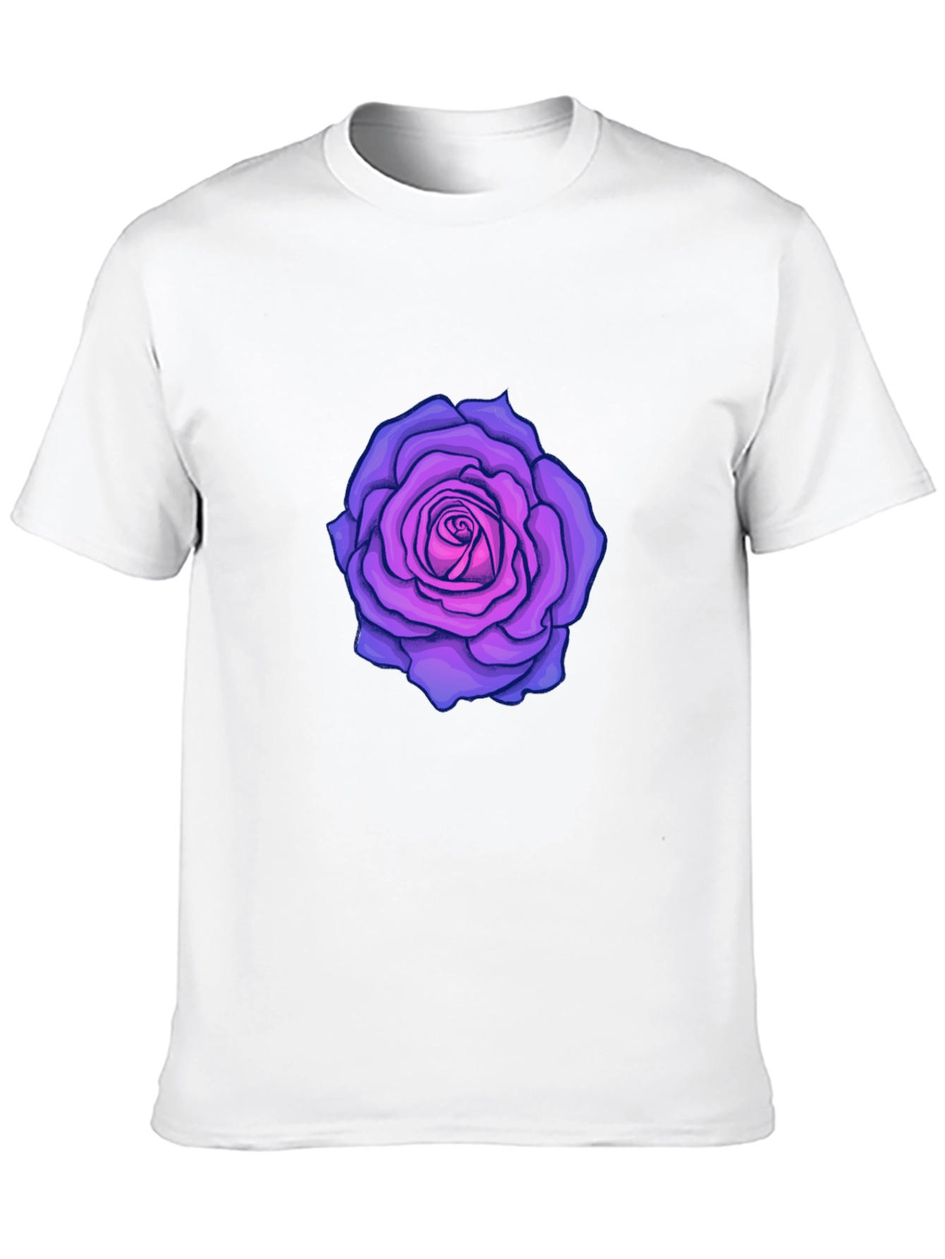 Black Rose Graphic Black T-Shirt view 10