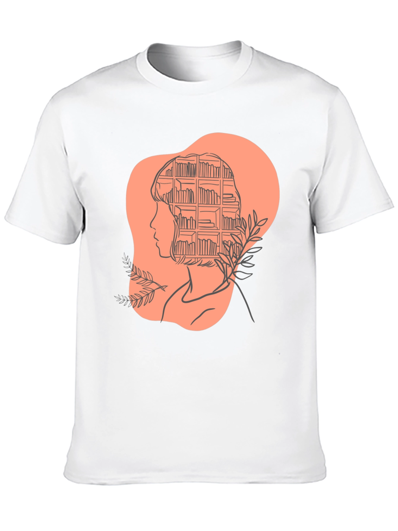 Black Book Lover Tee - Stylish Literary Mind T-Shirt view 10