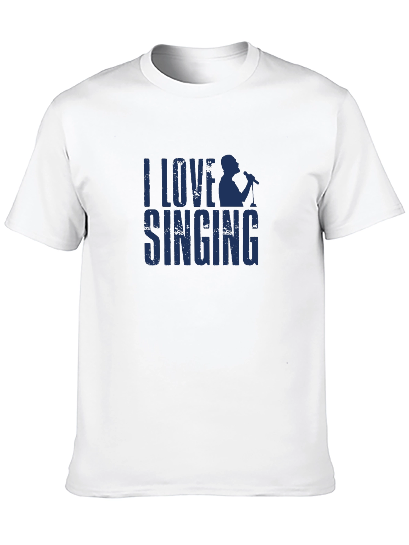 Black I Love Singing Graphic T-Shirt view 10