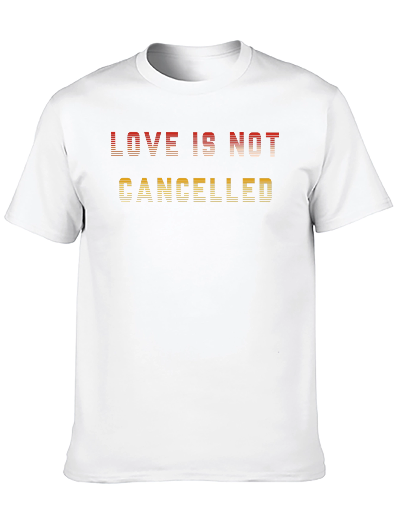 Black Love Is Not Cancelled Black T-Shirt view 10