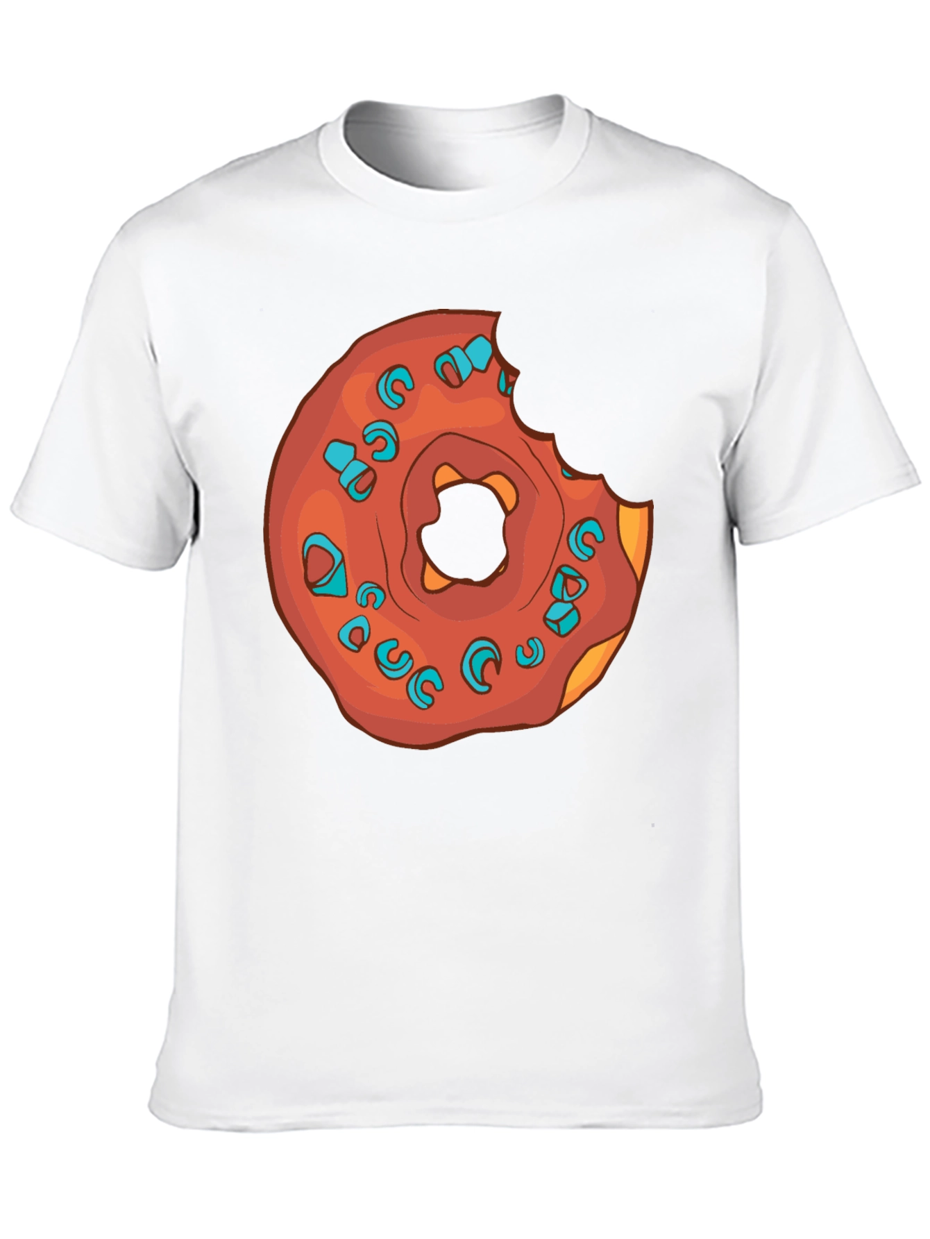 Black Donut Graphic Black T-Shirt - Sweet Style! view 10