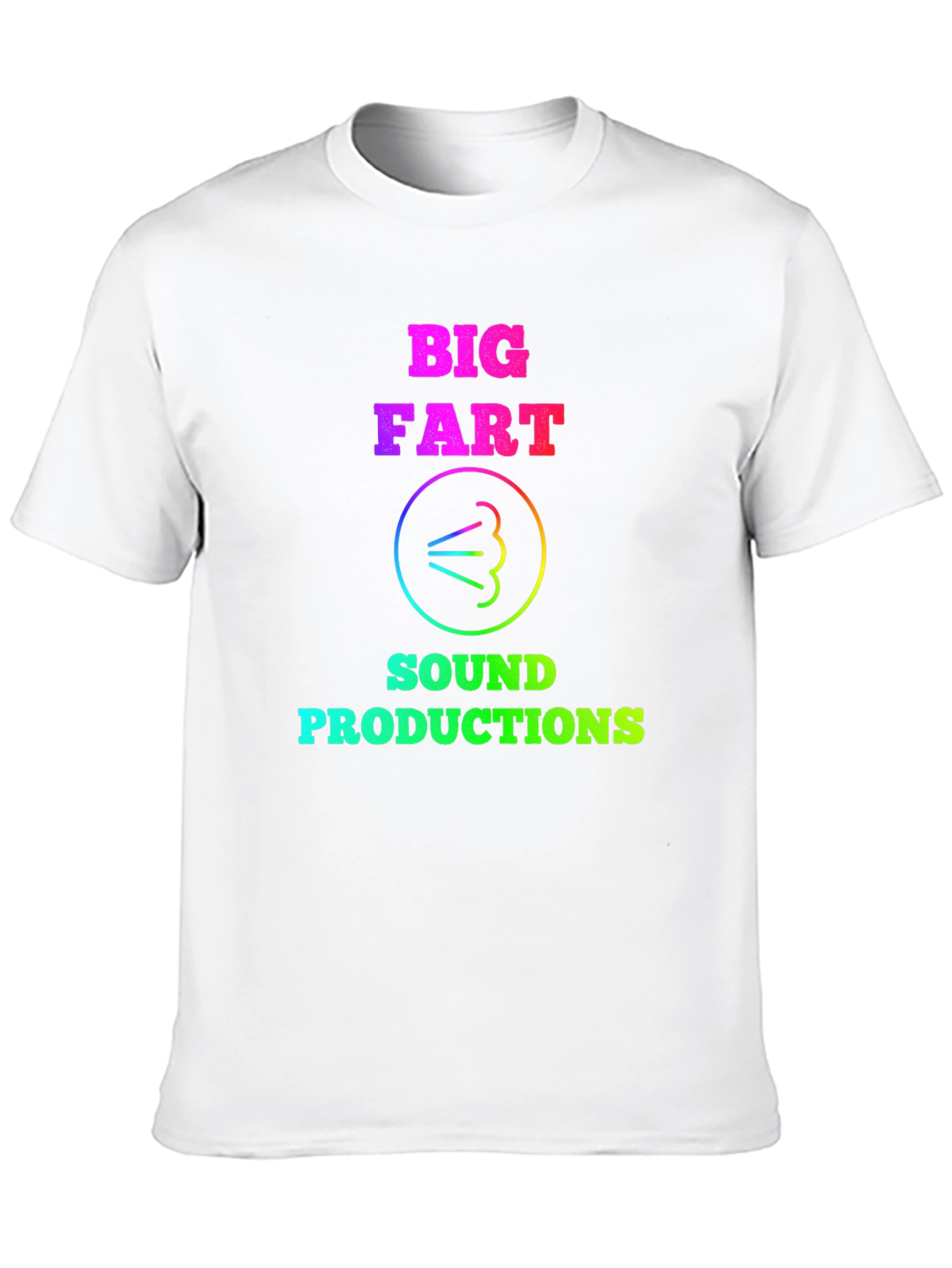 Black Big Fart Sound Productions Black Graphic Tee view 10