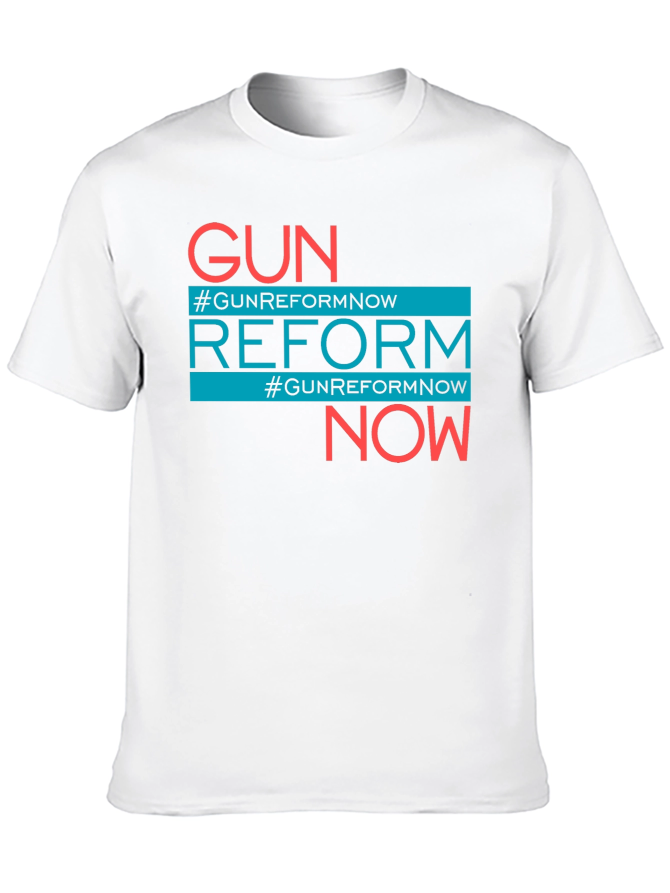 Black Gun Reform Now Graphic T-Shirt view 10