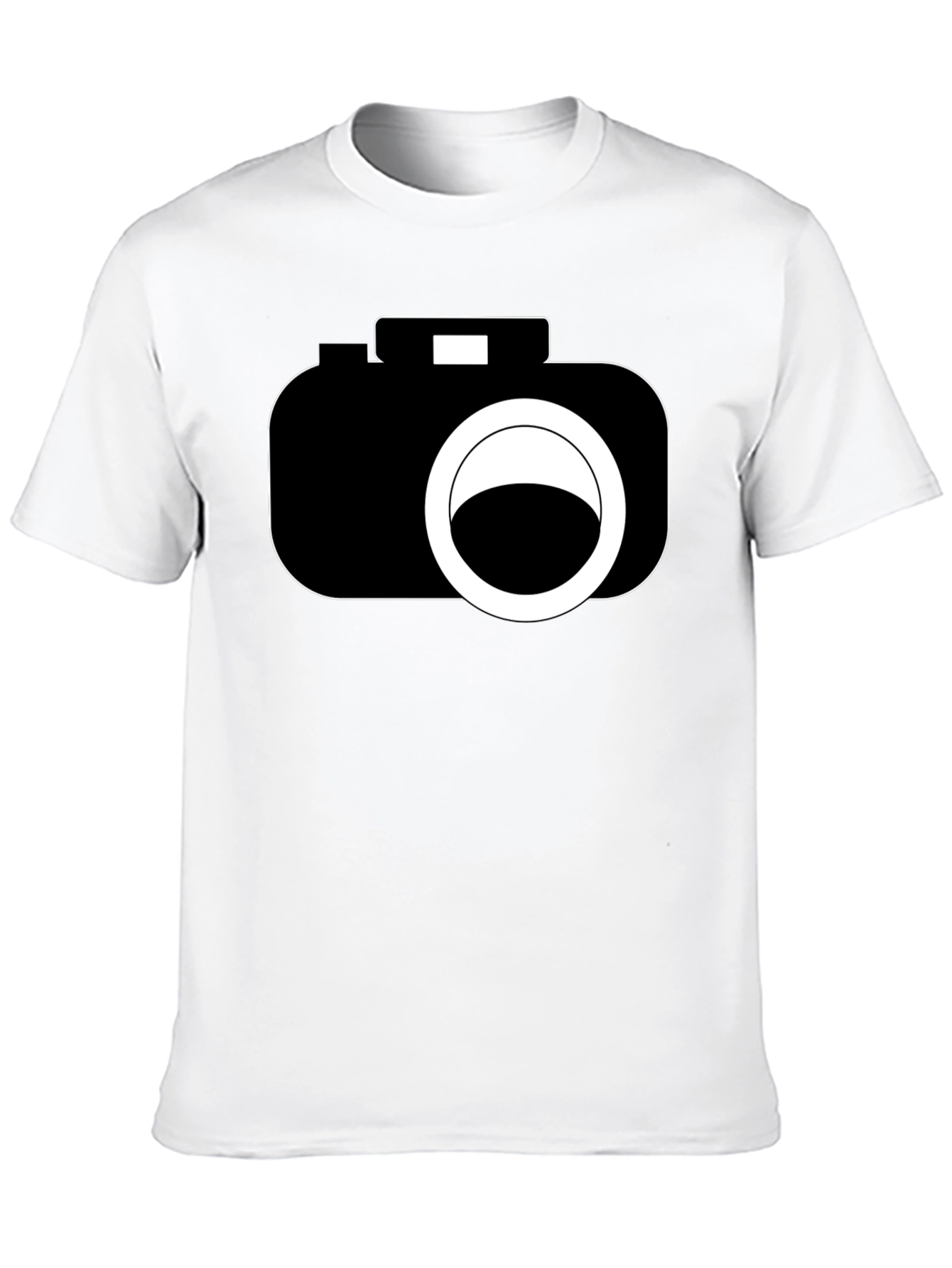 Black Camera Graphic Black T-Shirt - Photography Lover view 10