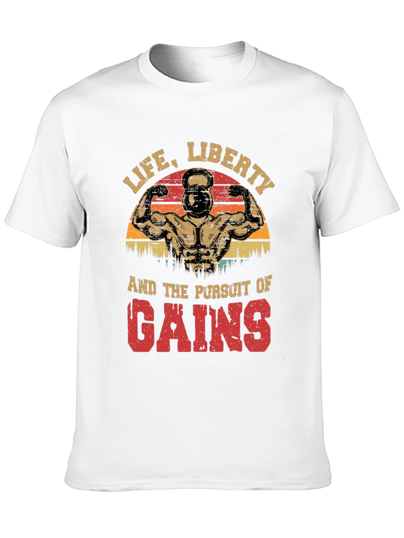 Black Life, Liberty, Gains T-Shirt view 10