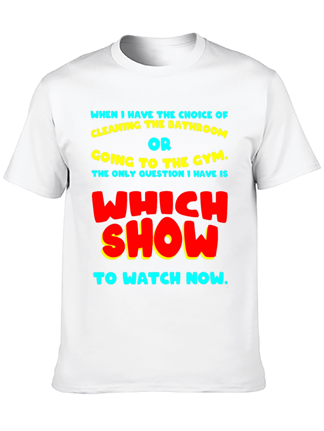 Black Funny Choice of Show T-Shirt view 10