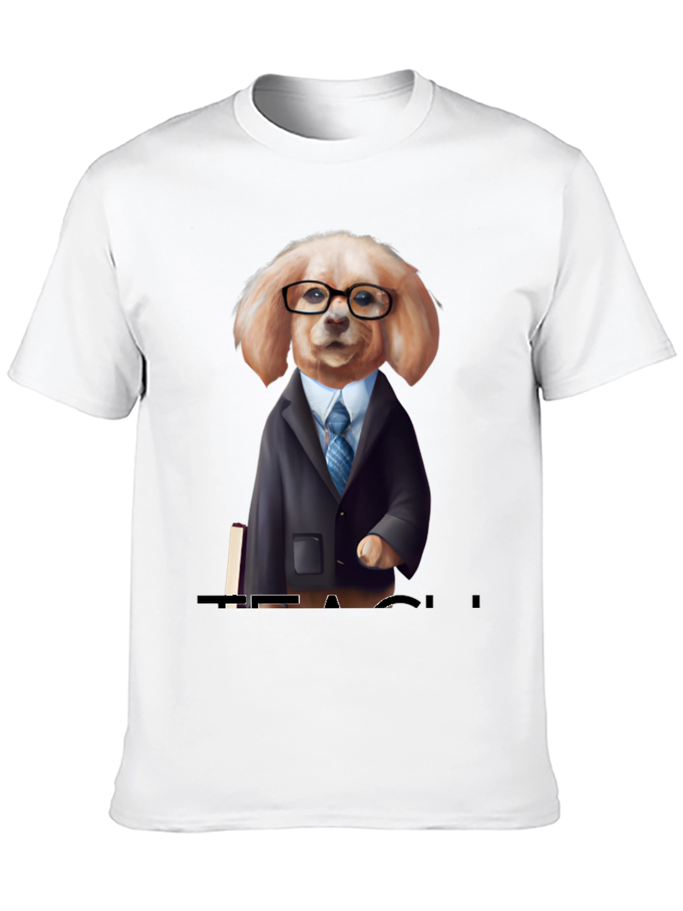Black Dog Boss T-Shirt - Funny Business Casual Canine Tee view 10
