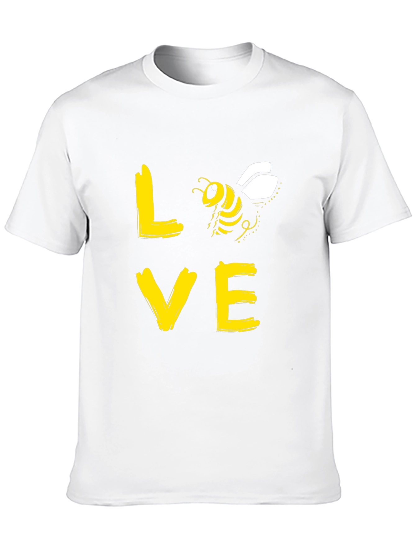 Black Love Bee Graphic T-Shirt - Black view 10