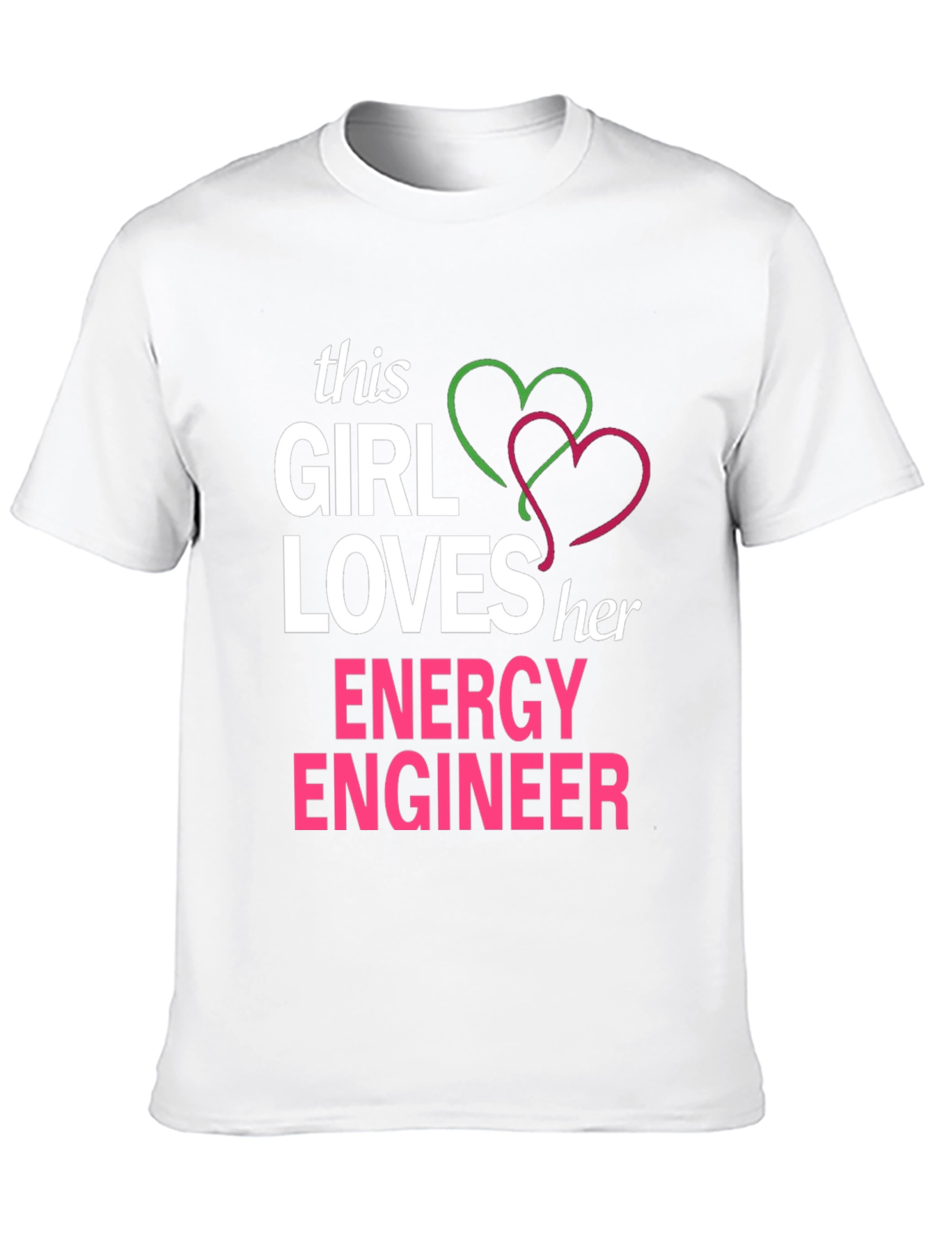 Black Girl Loves Energy Engineer T-Shirt view 10