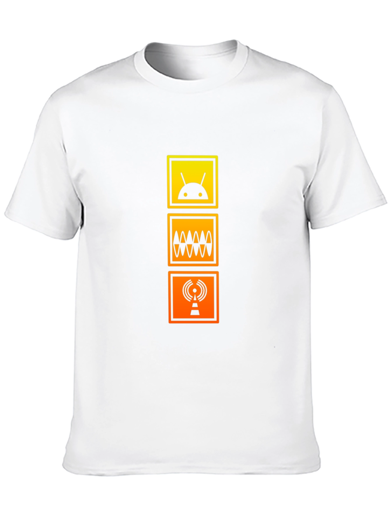 Geek Chic Graphic Tee - Android, Wave, Radio - 10