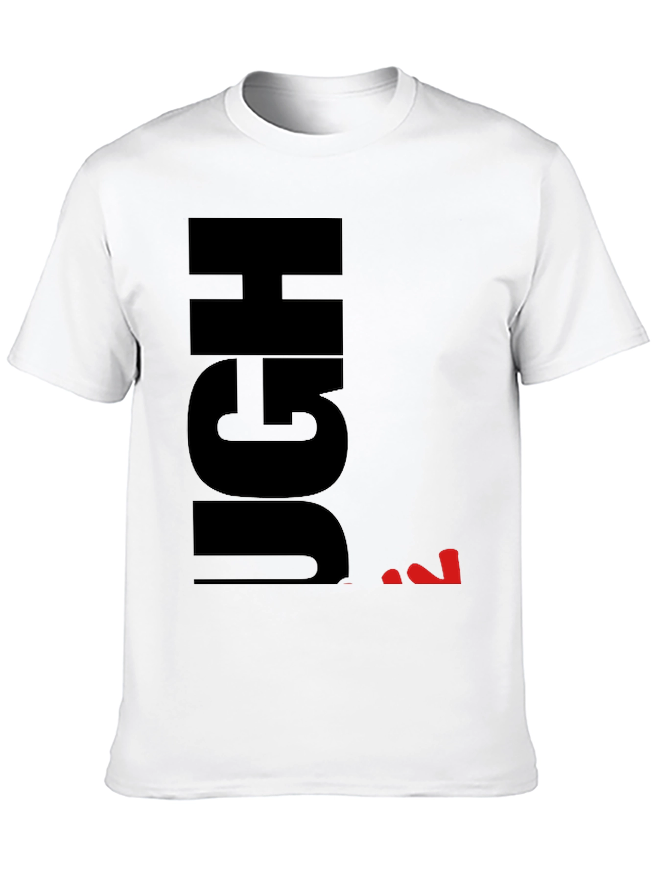 Black Ugh Sarcastic Graphic T-Shirt - Black view 10