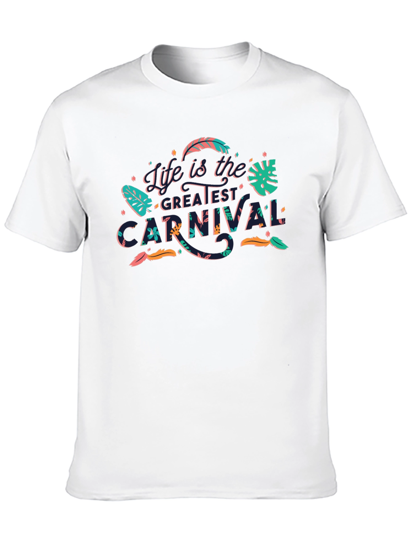 Black Life is the Greatest Carnival Black Graphic Tee view 10