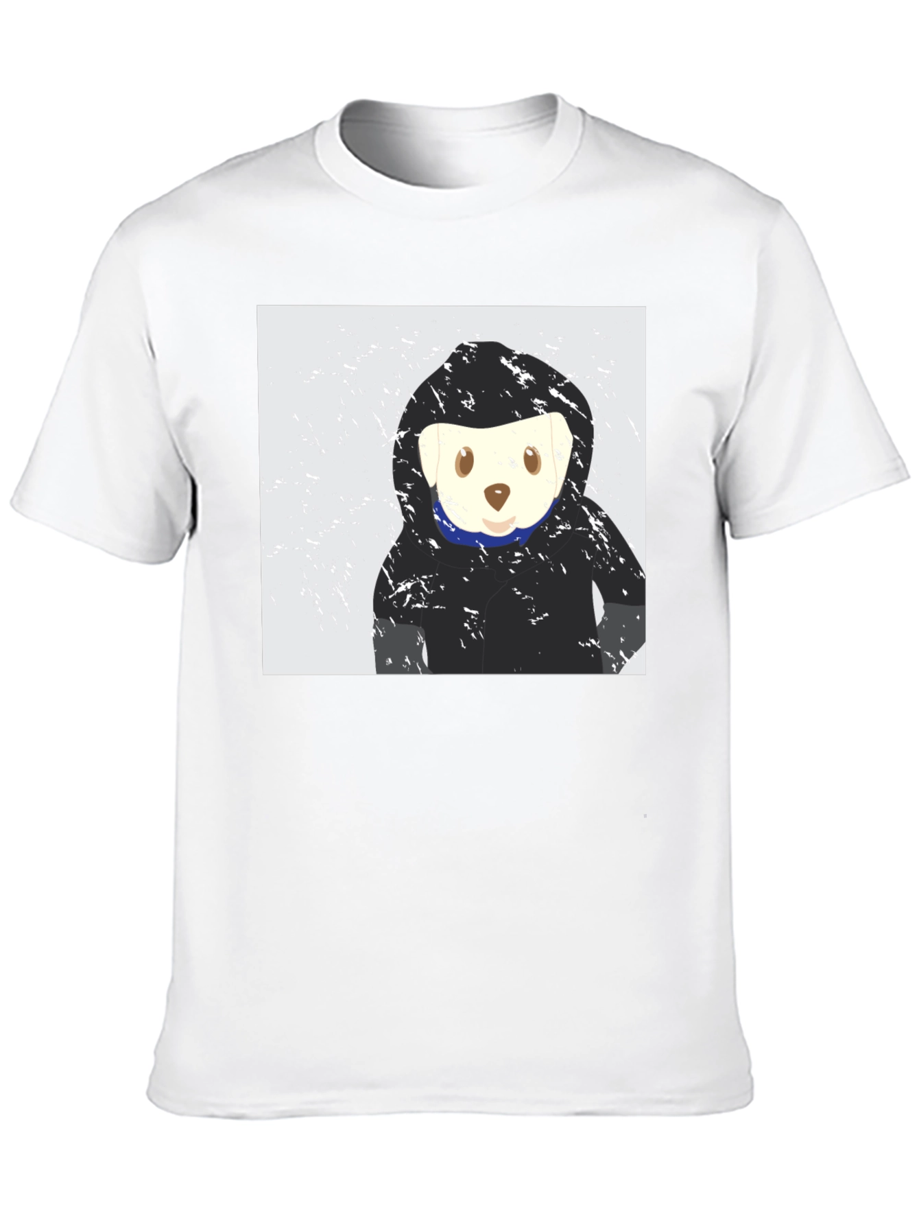 Black Bear Hoodie T-Shirt - Stylish Comfort view 10