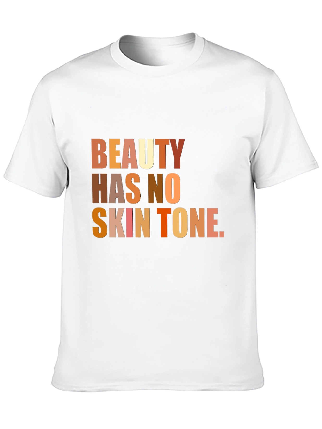 Black Beauty Has No Skin Tone Graphic T-Shirt - Black view 10