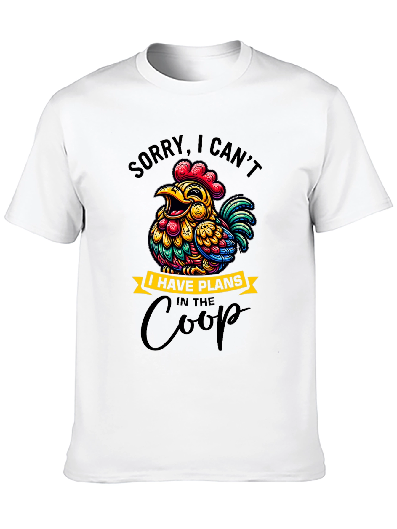 Black Funny Chicken Coop Plans Graphic T-Shirt view 10