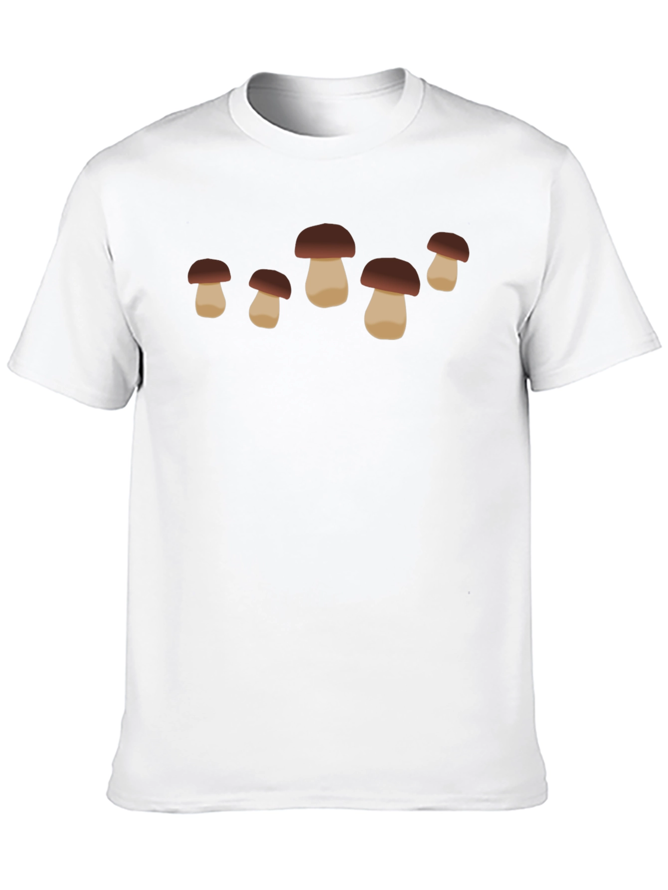 Black Mushroom Graphic Tee - Unique Design, Casual Style view 10