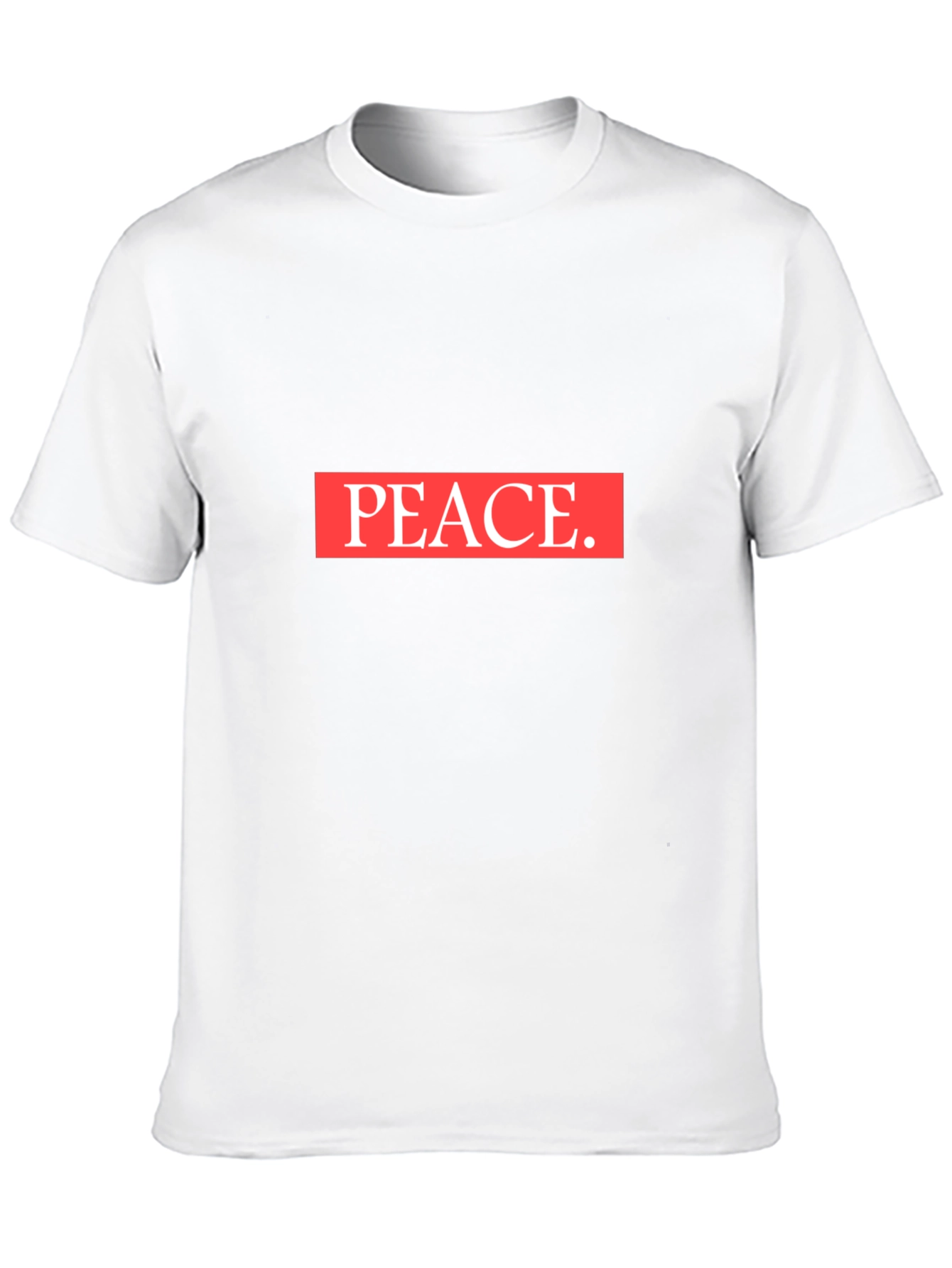 Black Peace Graphic Tee - Soft Cotton Casual Shirt view 10