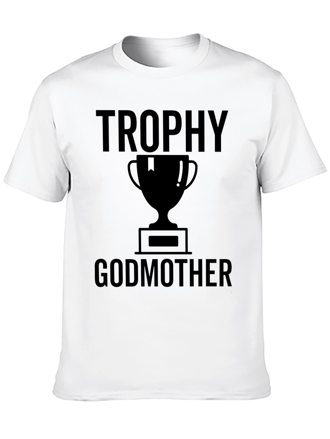 Black Trophy Godmother Graphic Tee - Black view 10