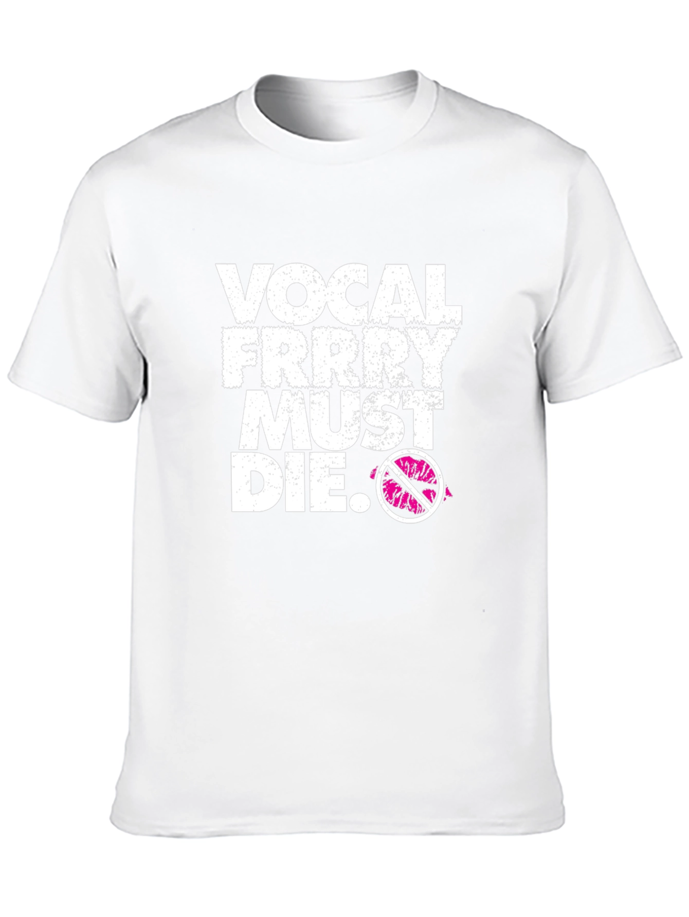 Black Vocal Frrry Must Die Black Graphic Tee view 10