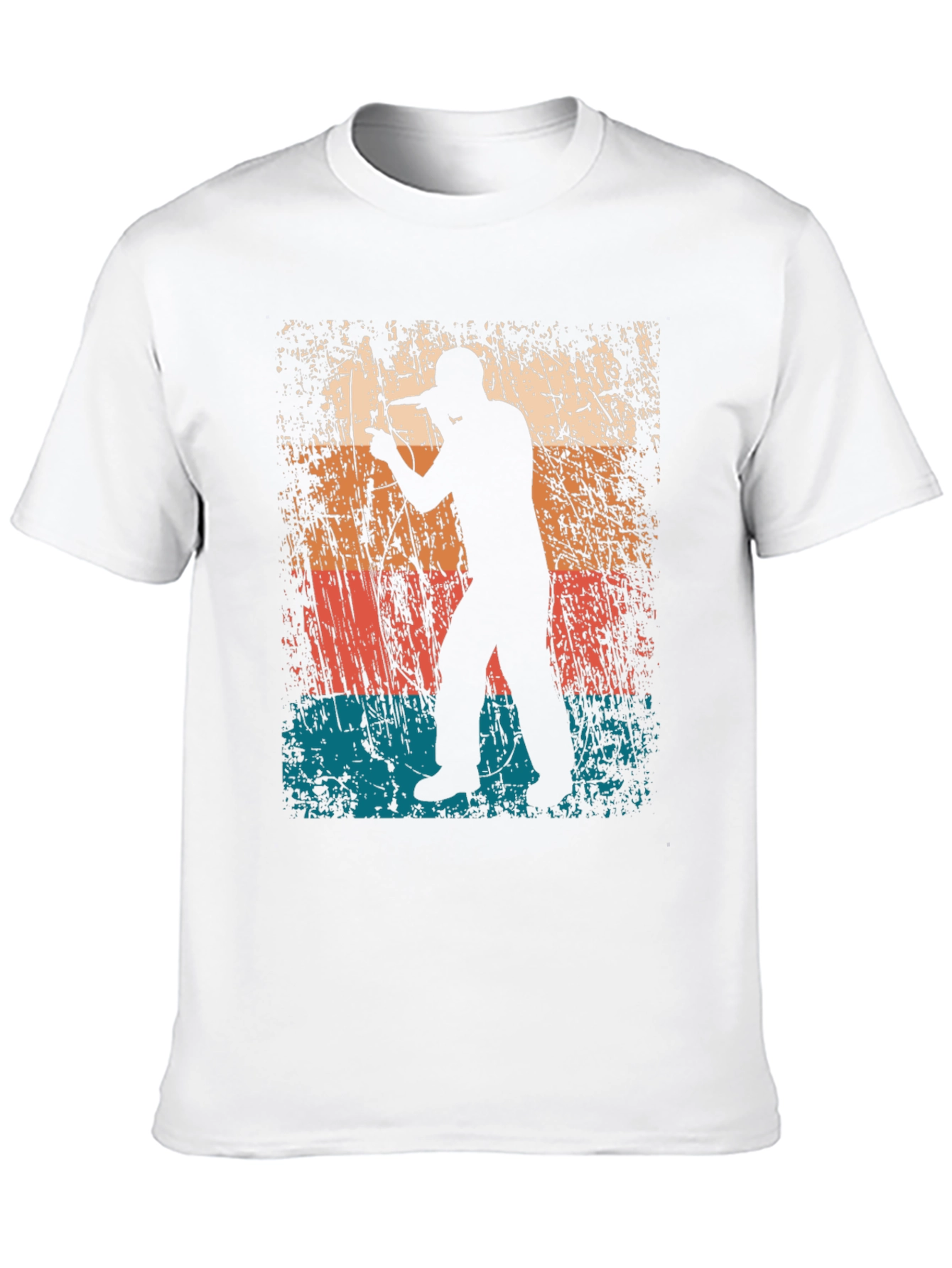 Black Retro Singer Graphic Tee - Black view 10