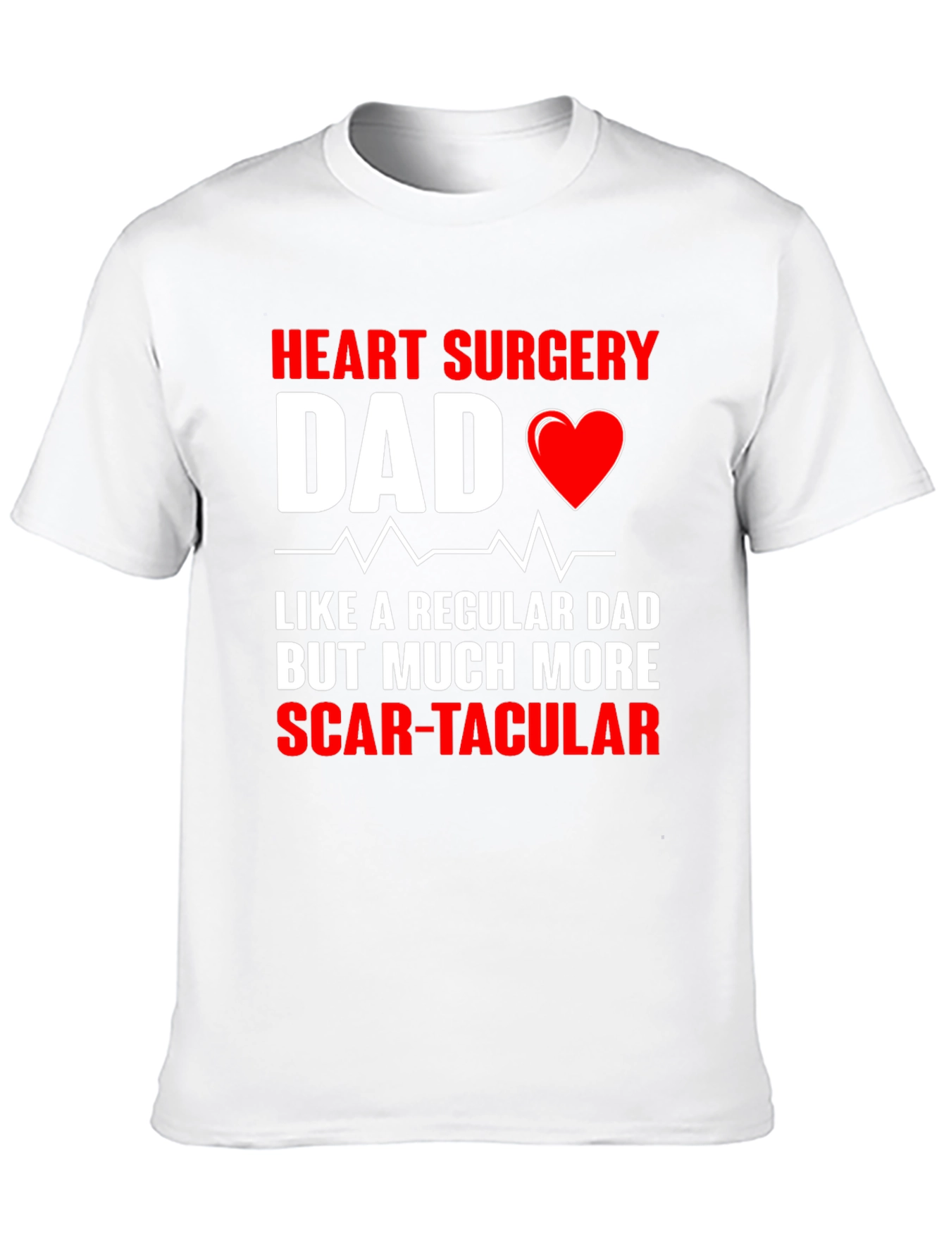 Black Heart Surgery Dad Graphic Tee view 10