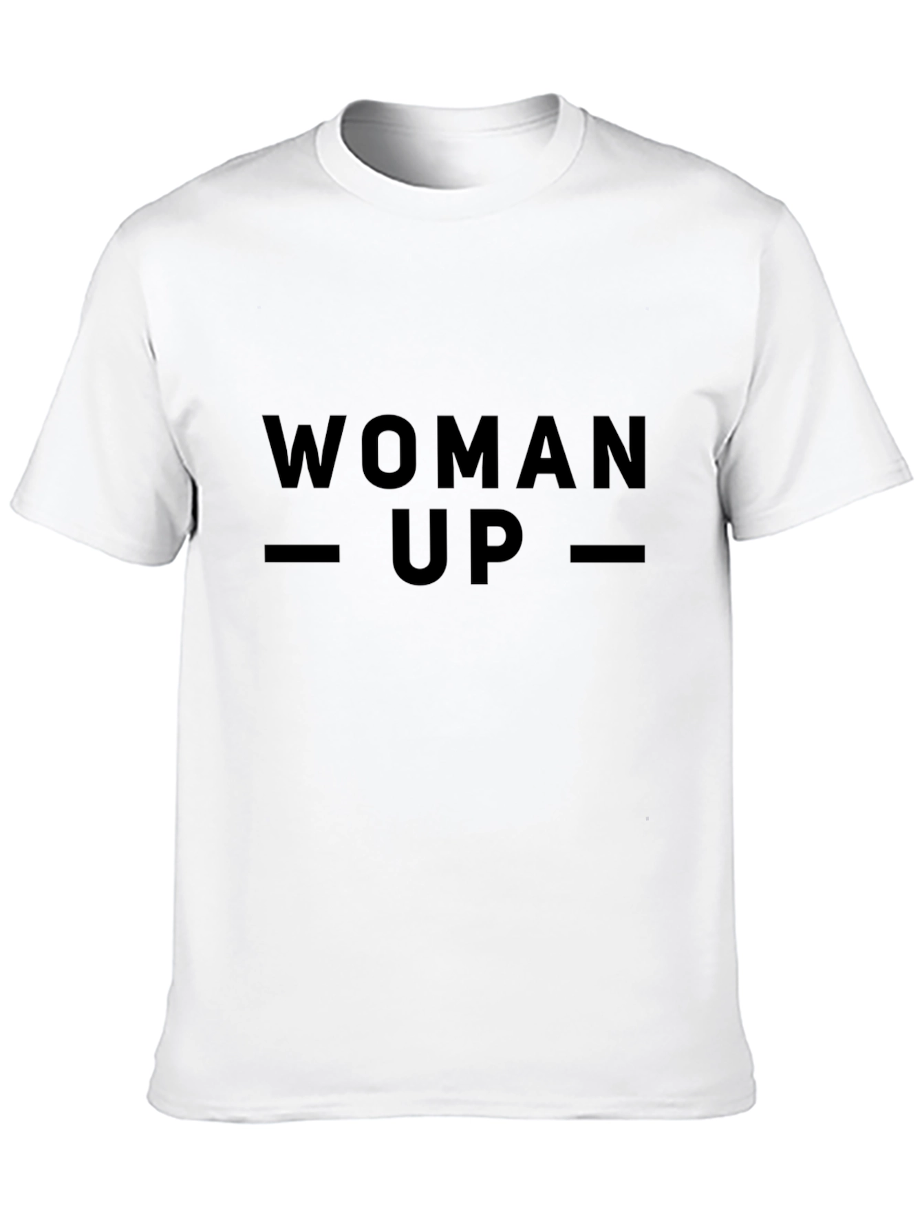 Black Woman Up Graphic Tee - Empowering Statement Shirt view 10