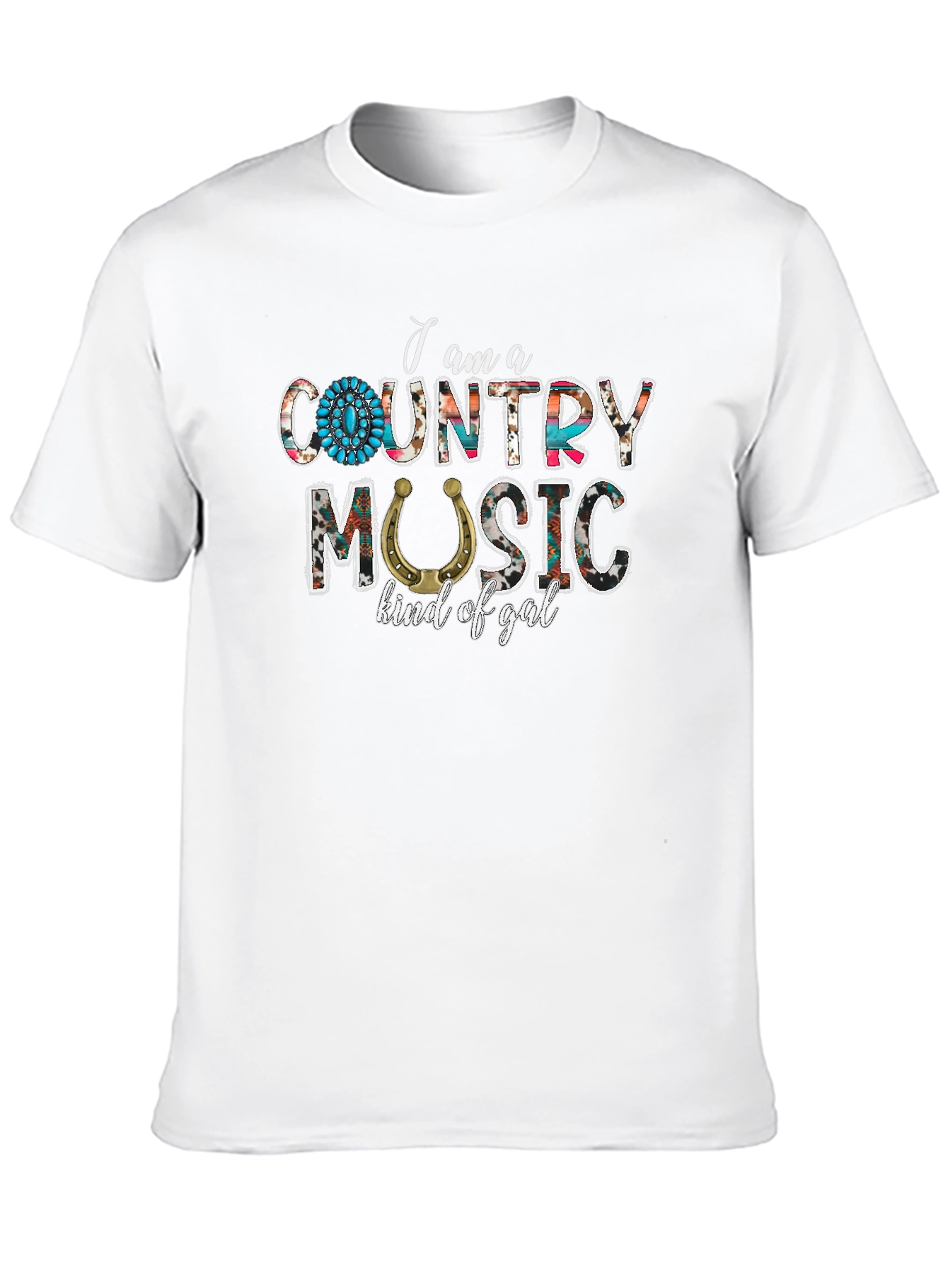 Black Country Music Kind of Gal Graphic Tee view 10