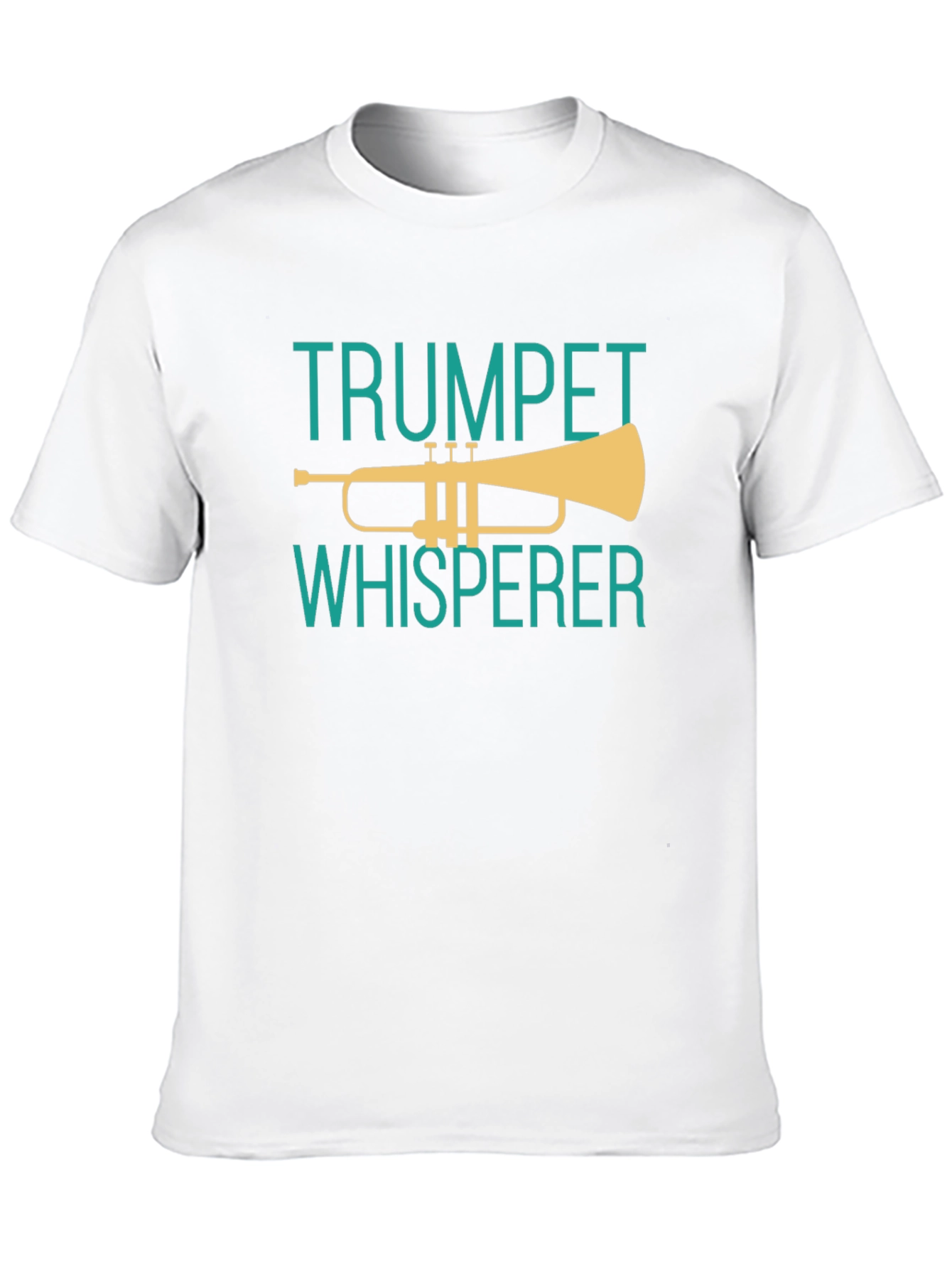 Black Trumpet Whisperer Graphic Tee - Music Lover's T-Shirt view 10