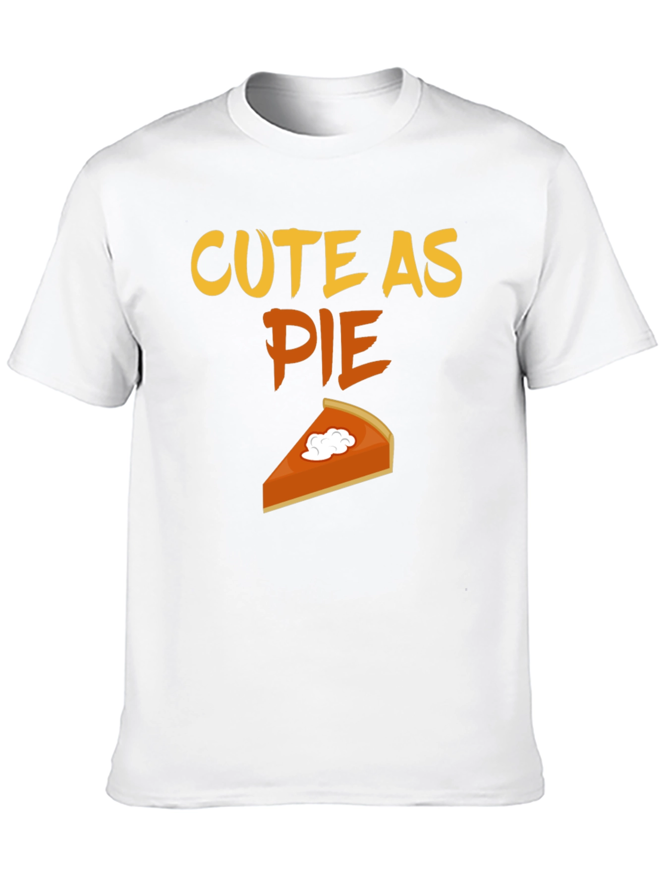 Black Cute As Pie Funny Thanksgiving T-Shirt view 10