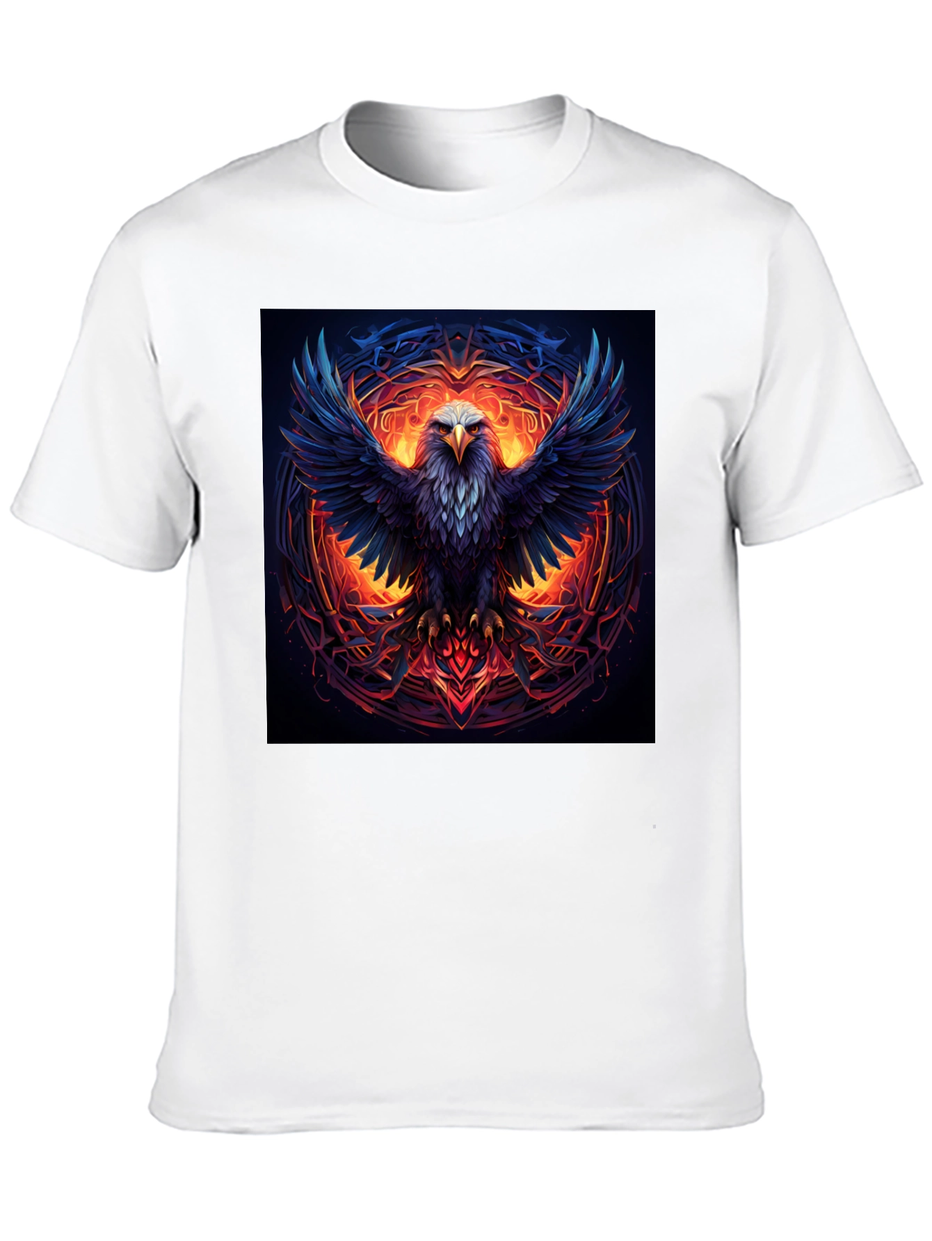 Black Eagle Fire T-Shirt view 10