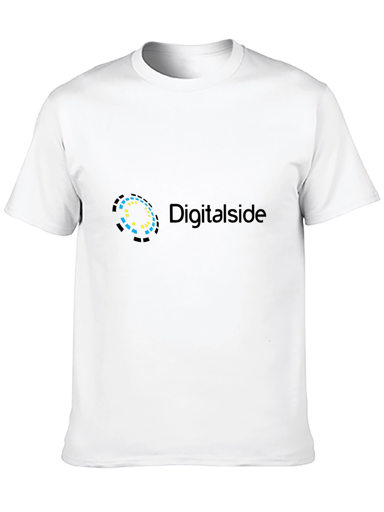 Black Digital Side Black T-Shirt view 10