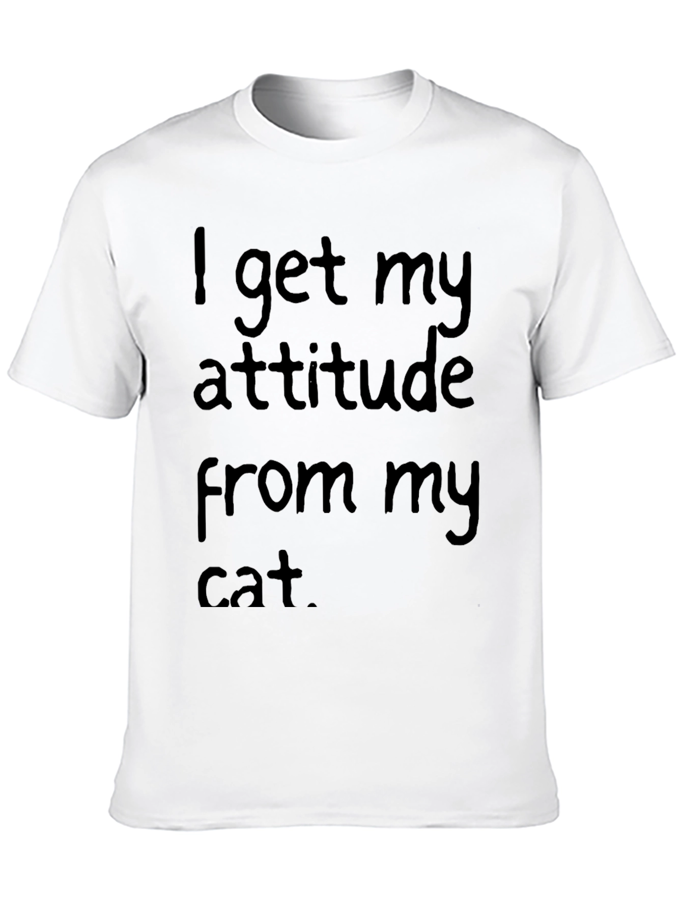 Black Attitude from Cat Black Tee view 10