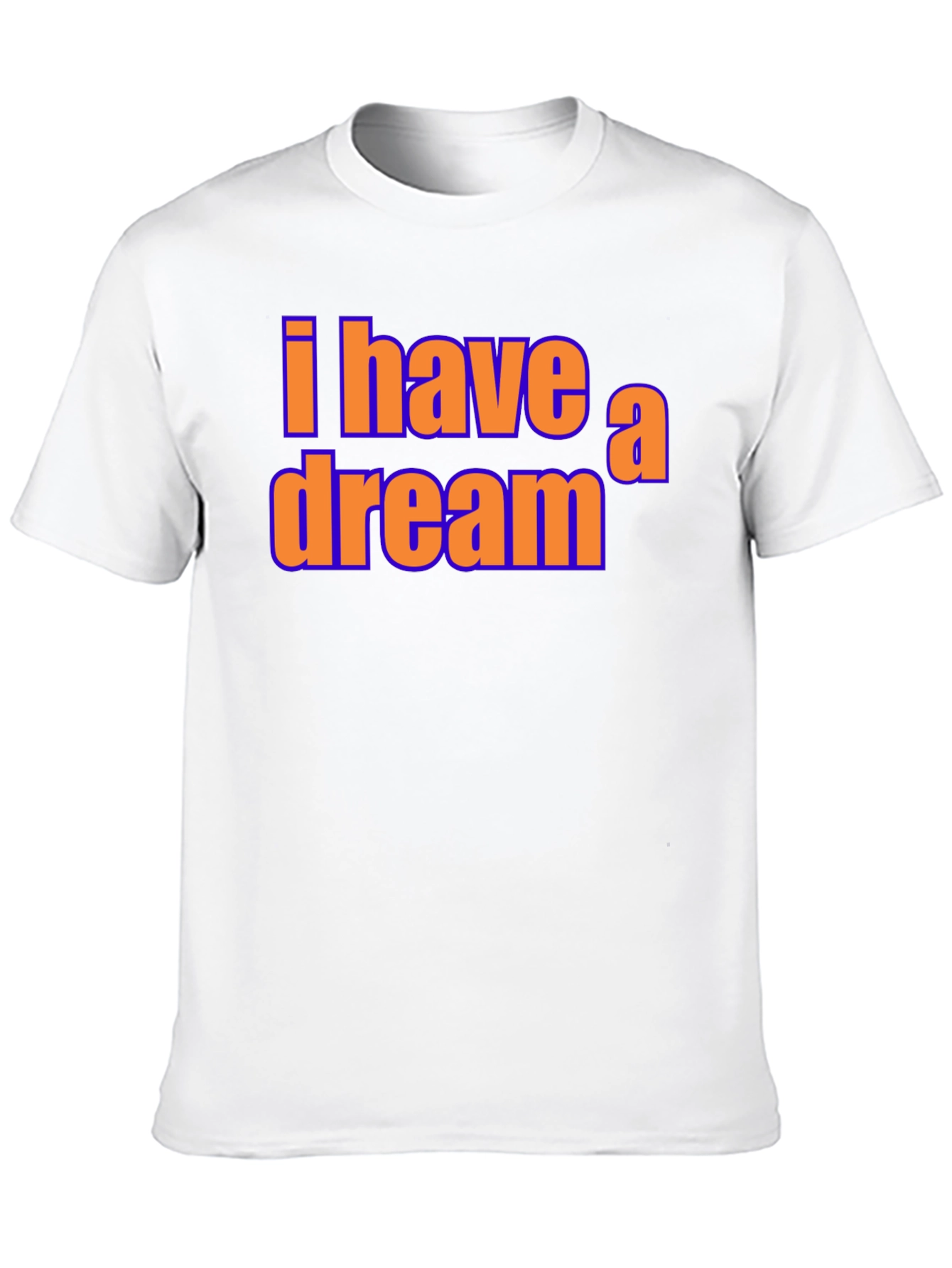 Black I Have A Dream Black T-Shirt view 10