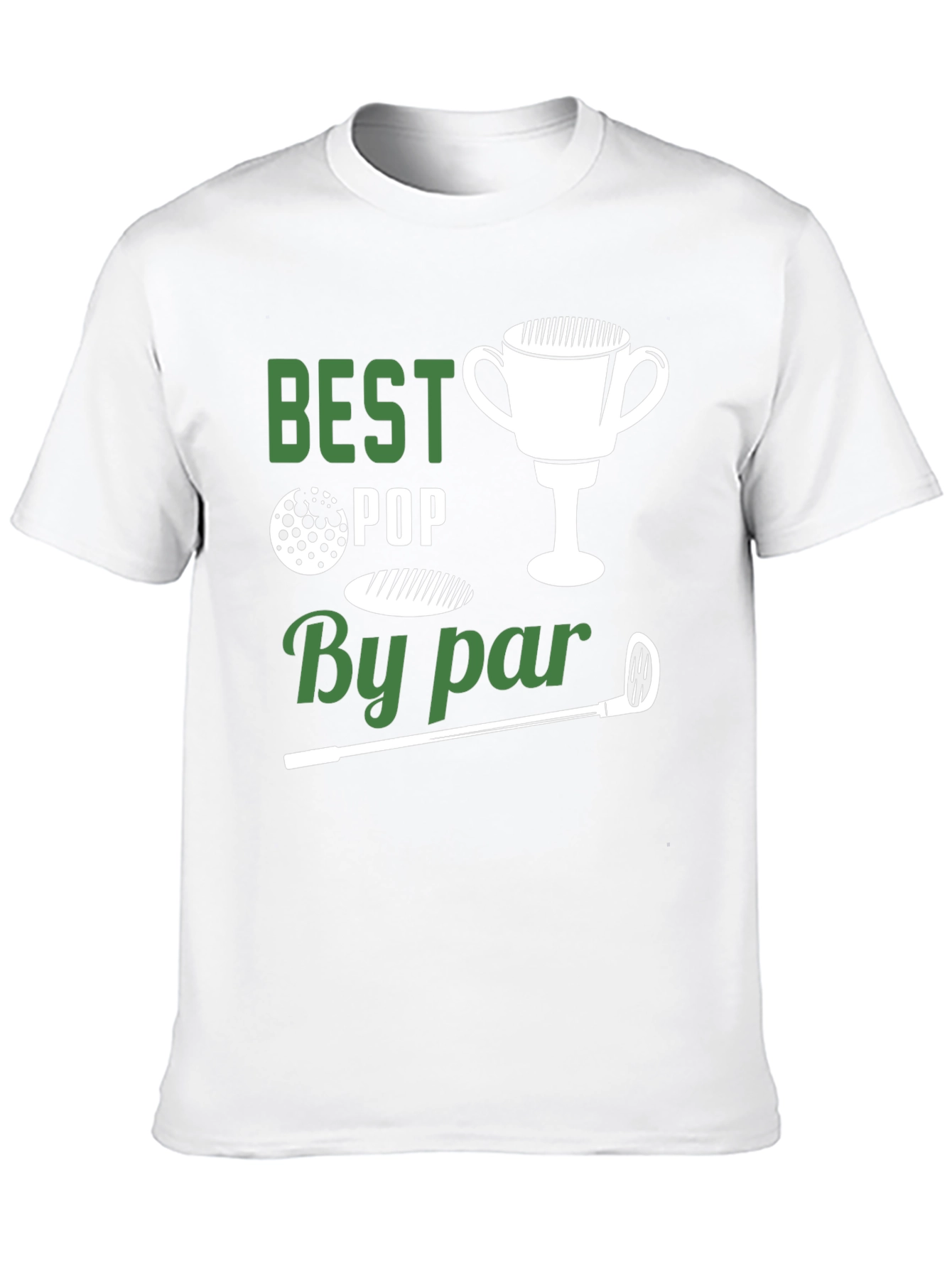 Black Best Pop By Par Golf T-Shirt view 10
