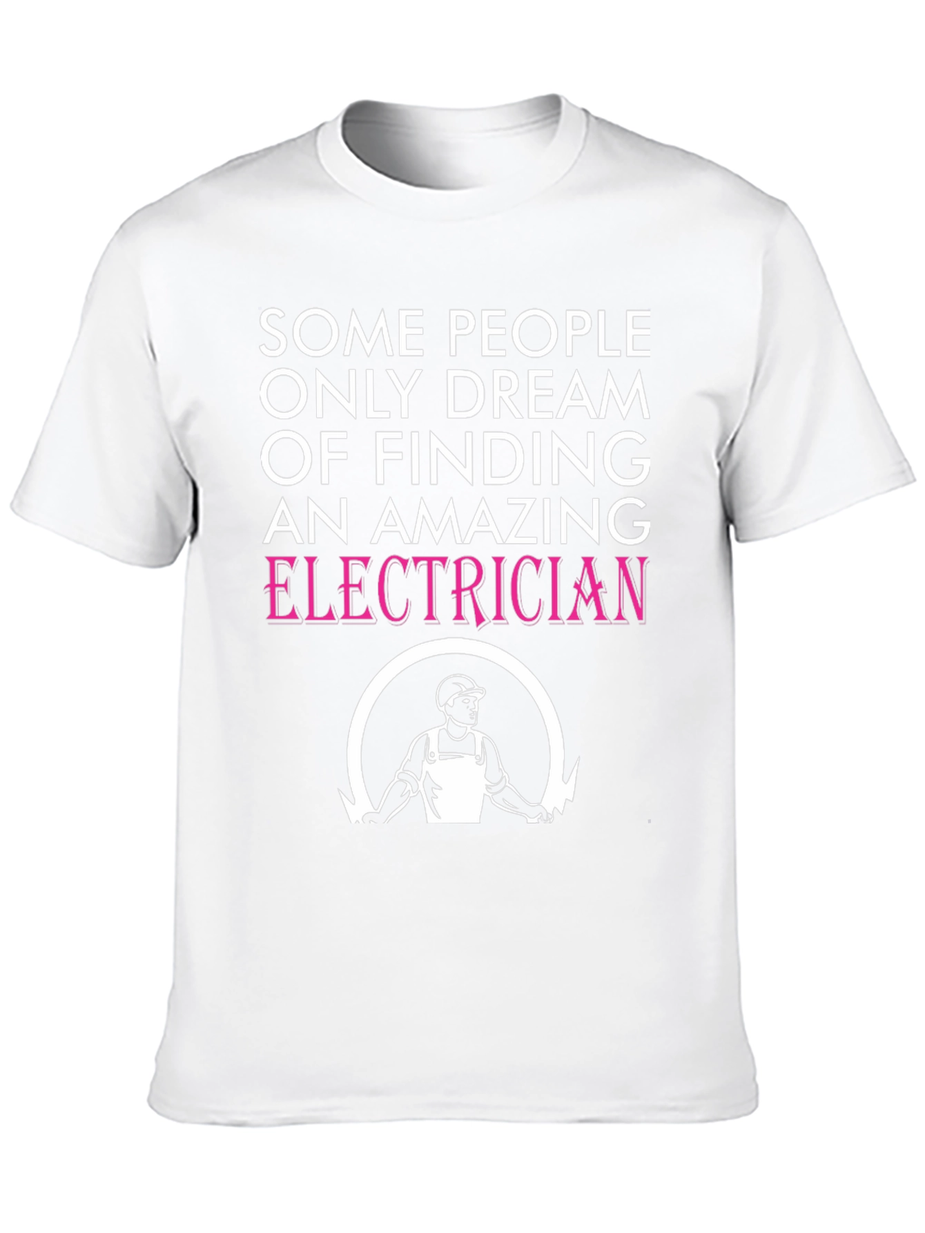 Black Amazing Electrician T-Shirt - Novelty Gift view 10