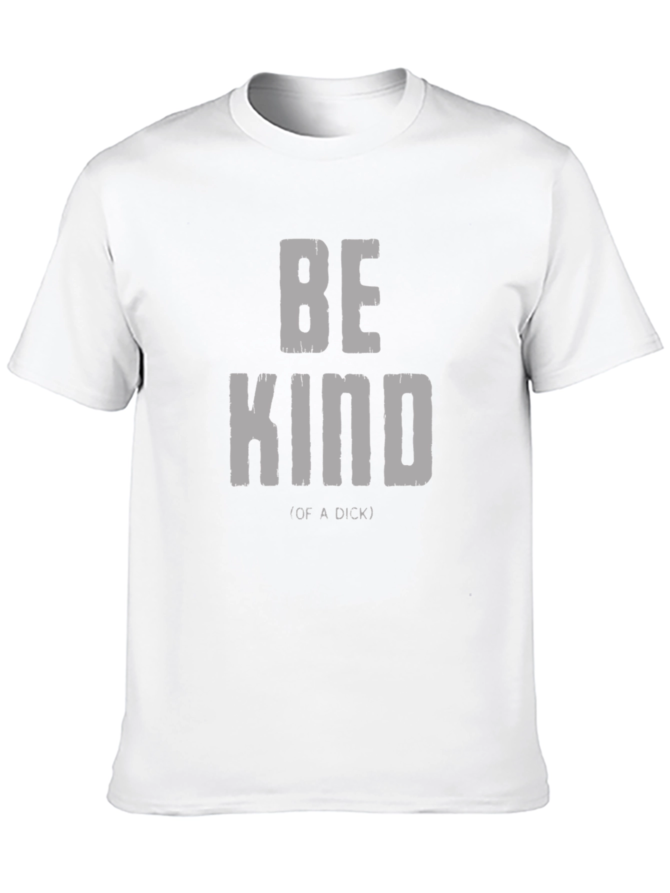 Black Be Kind T-Shirt - Black Crew Neck view 10